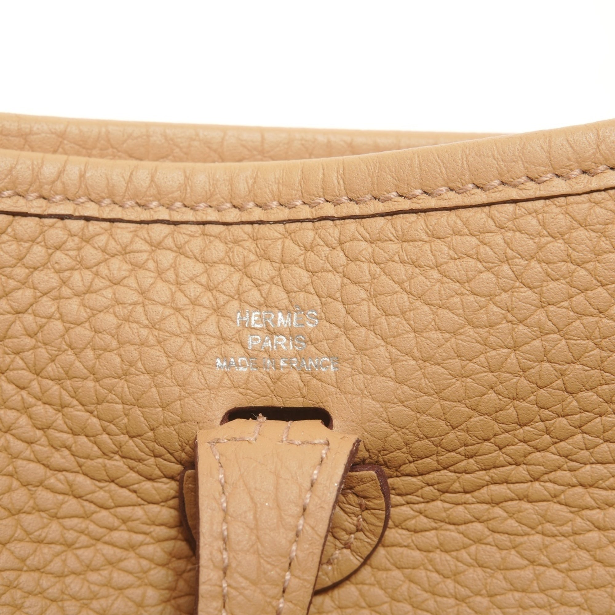 Hermes Evelyne Beige Shoulder Bag (Pre-Owned)