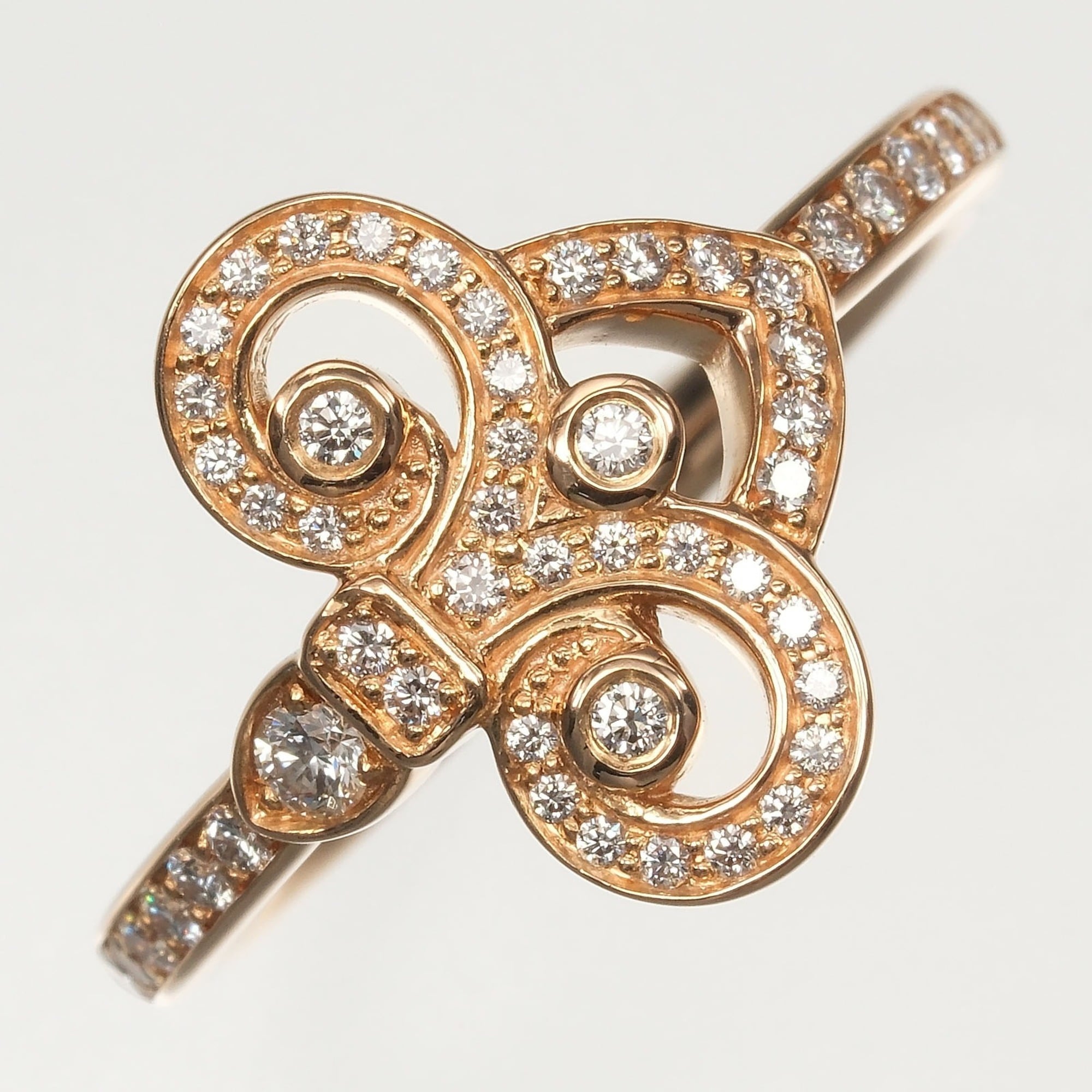 Tiffany Pink Gold (18K) Band Ring (Pre-Owned)