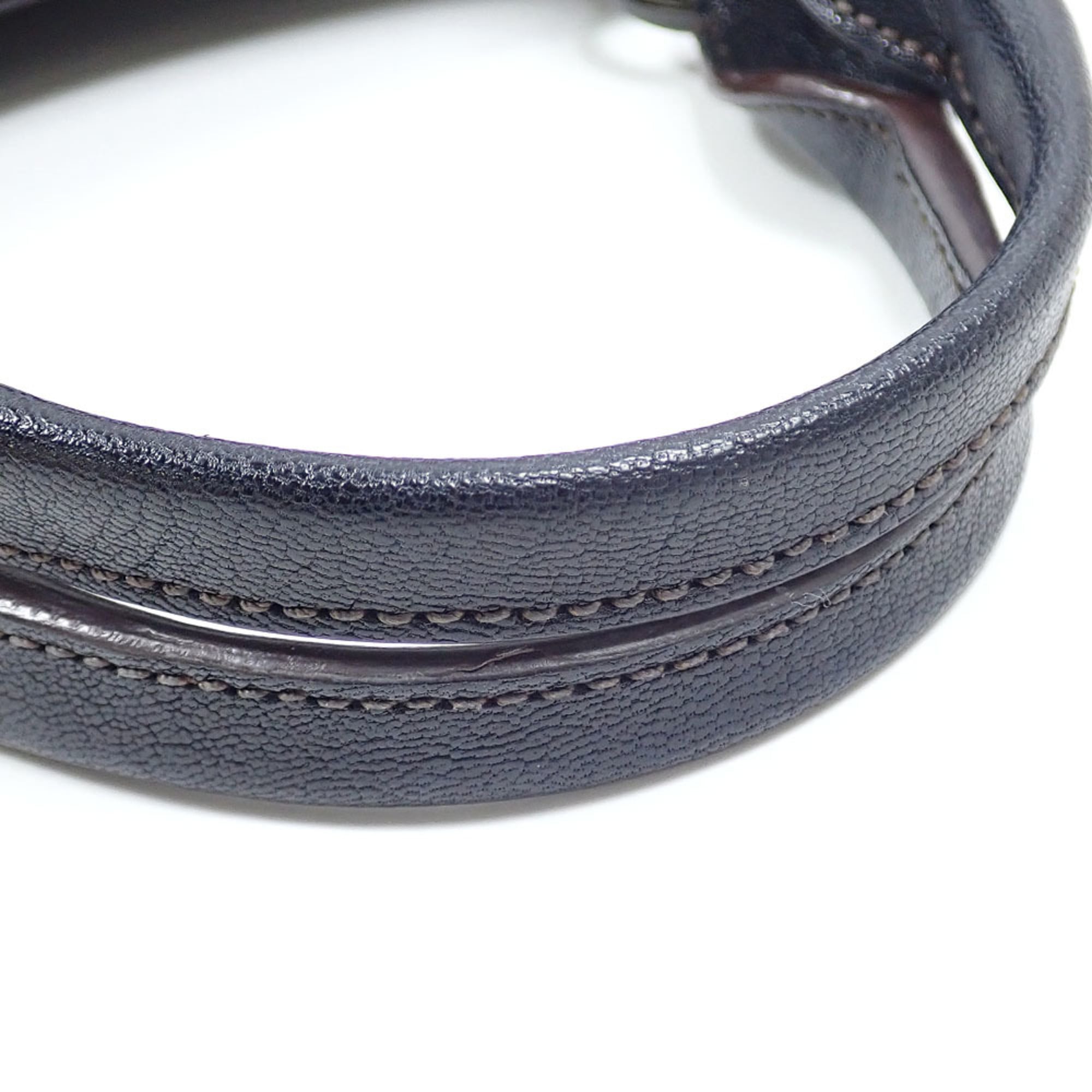 Cartier Black Leather Handbag (Pre-Owned)