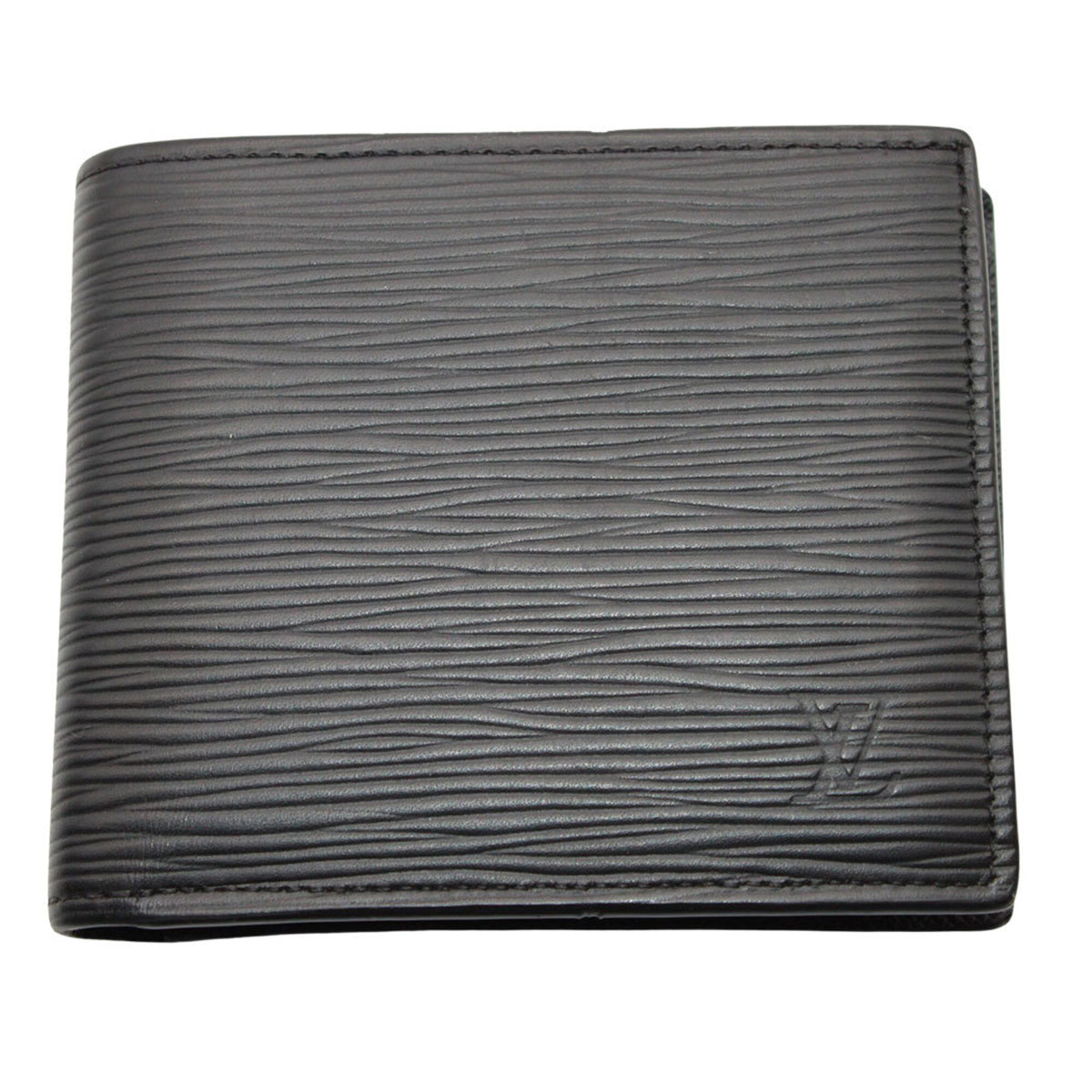 Louis Vuitton Black Monogram Eclipse Noir Epi Leather Wallet (Bi-Fold) (Pre-Owned)