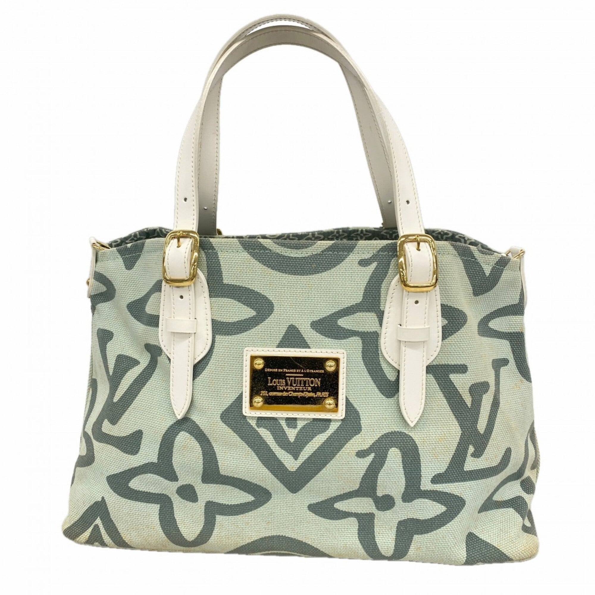 Louis Vuitton Green Tote Bag (Pre-Owned)