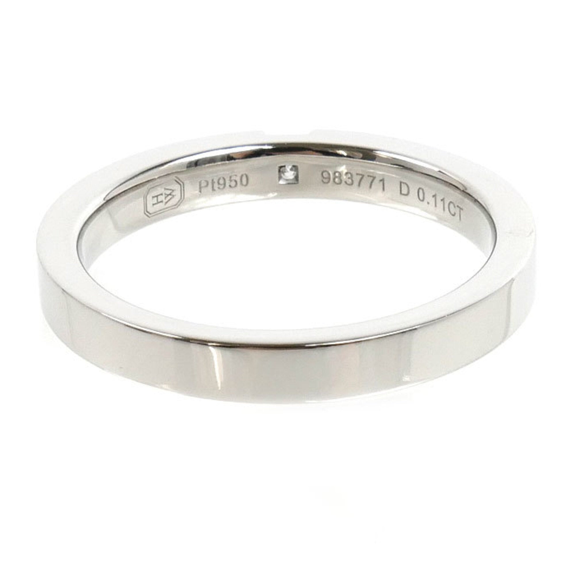 Harry Winston Platinum 950 Band Ring (Pre-Owned)