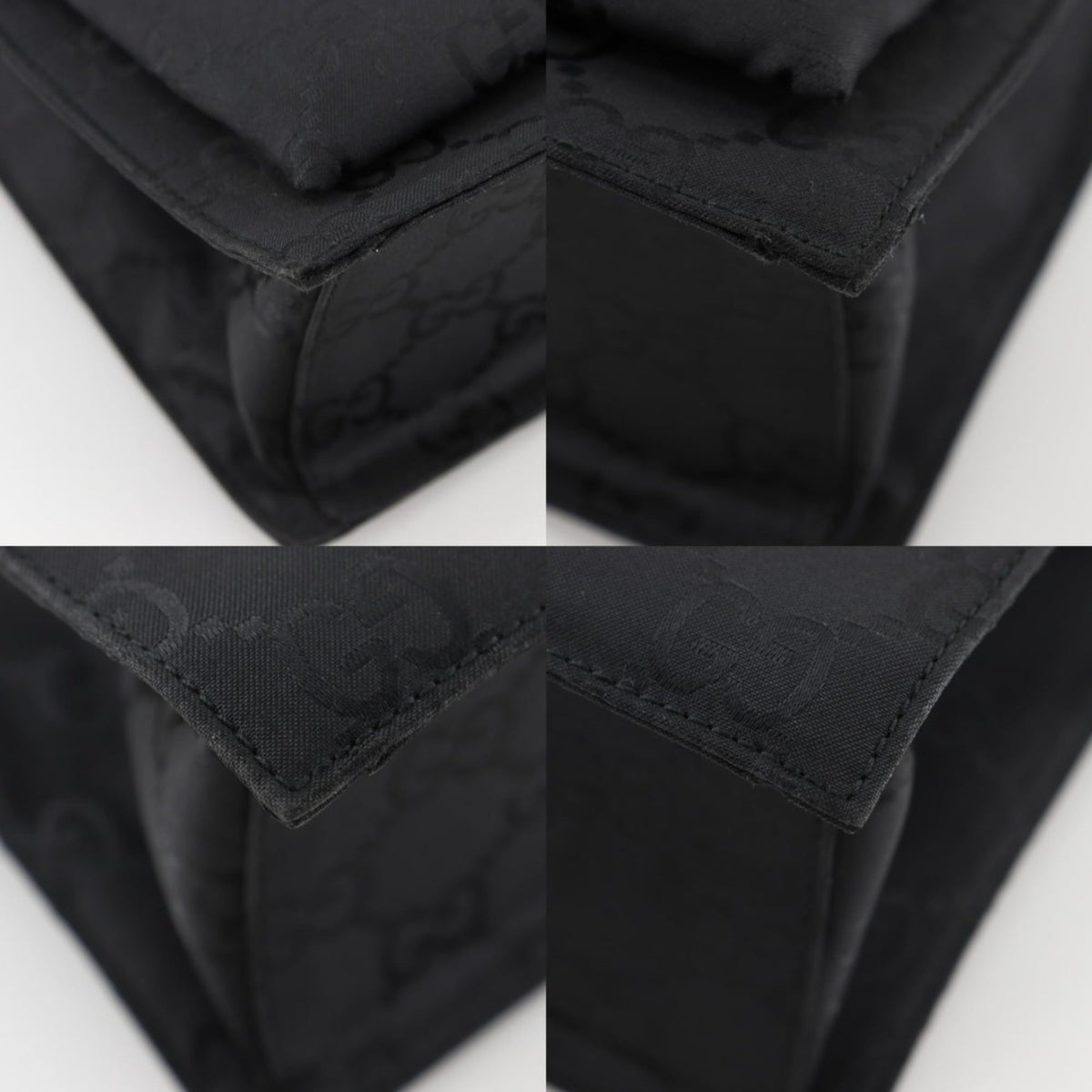 Gucci Black Gg Canvas Tote Bag (Pre-Owned)