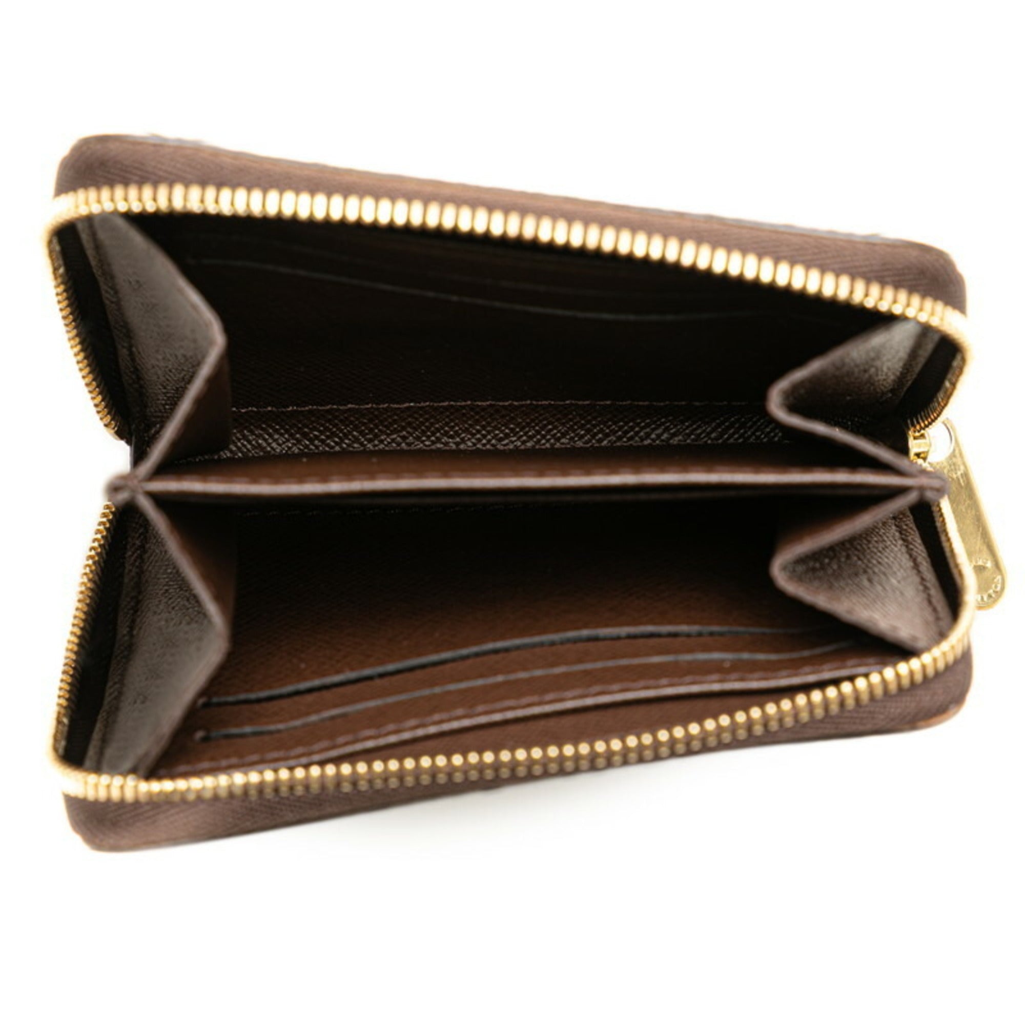 Louis Vuitton Damier Brown Pvc Coin Purse/Coin Case (Pre-Owned)
