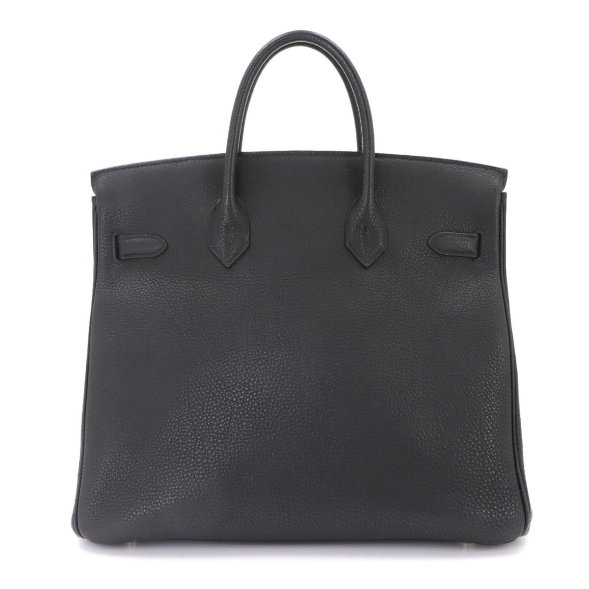 Hermes Black Togo Leather Handbag (Pre-Owned)