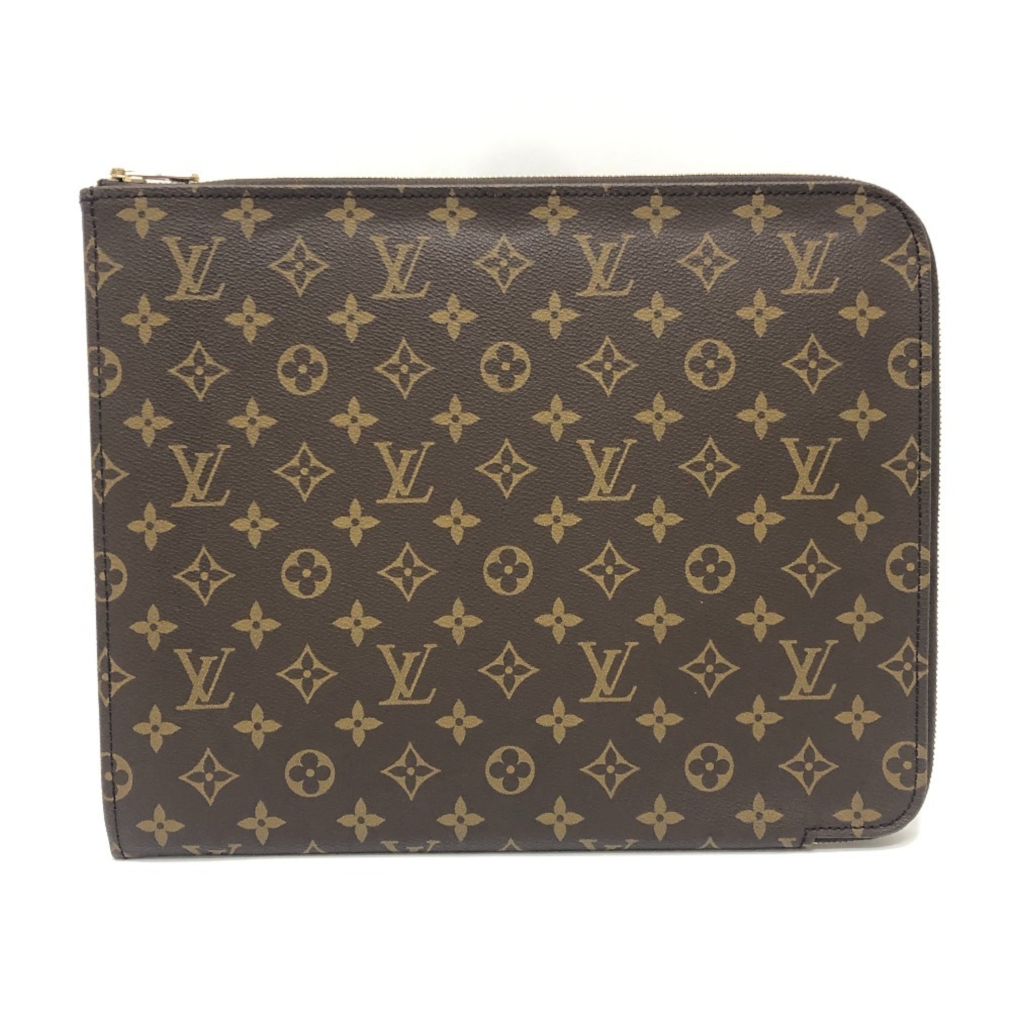 Louis Vuitton Brown Clutch Bag (Pre-Owned)