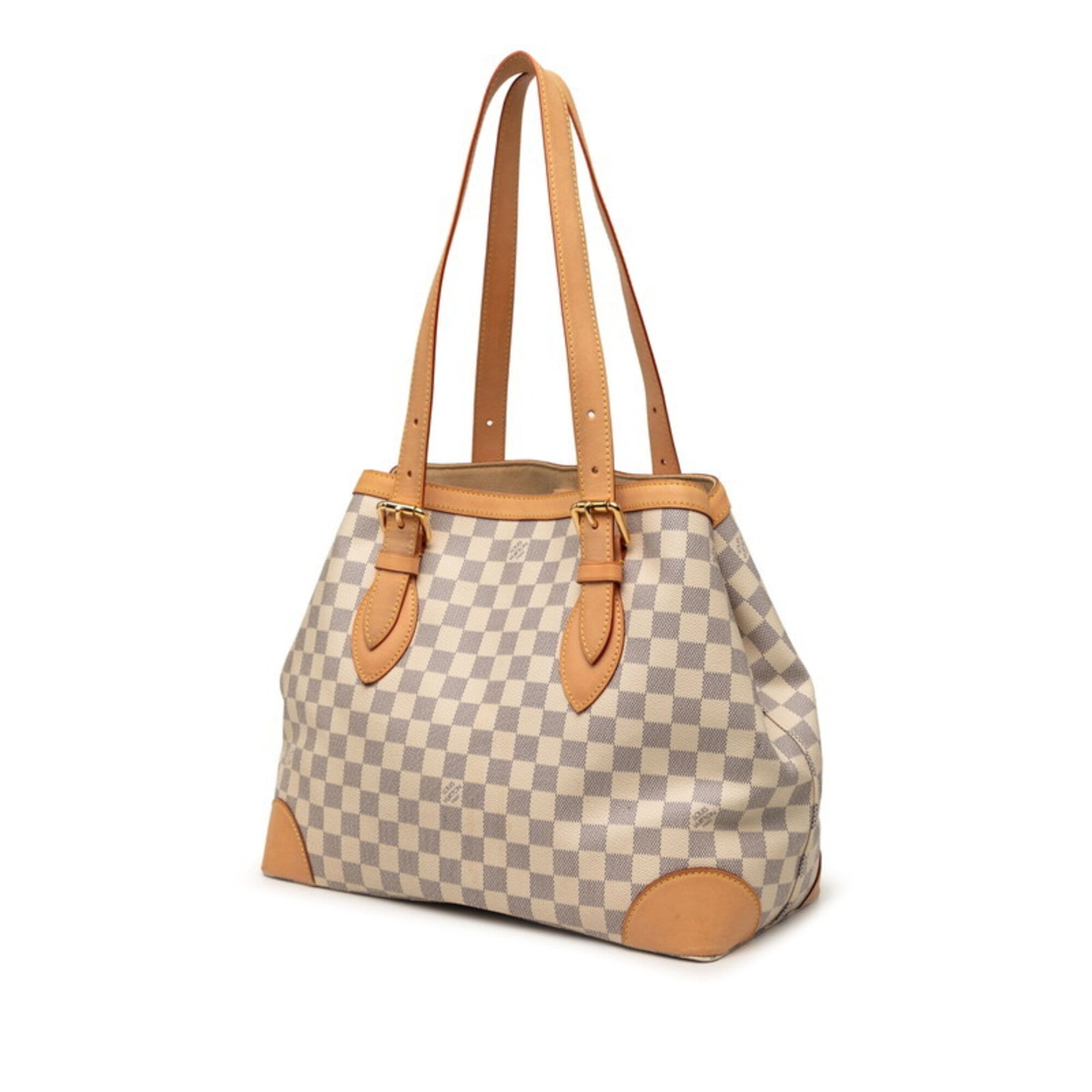 Louis Vuitton Brown Pvc Leather Shoulder Bag Tote Bag (Pre-Owned)