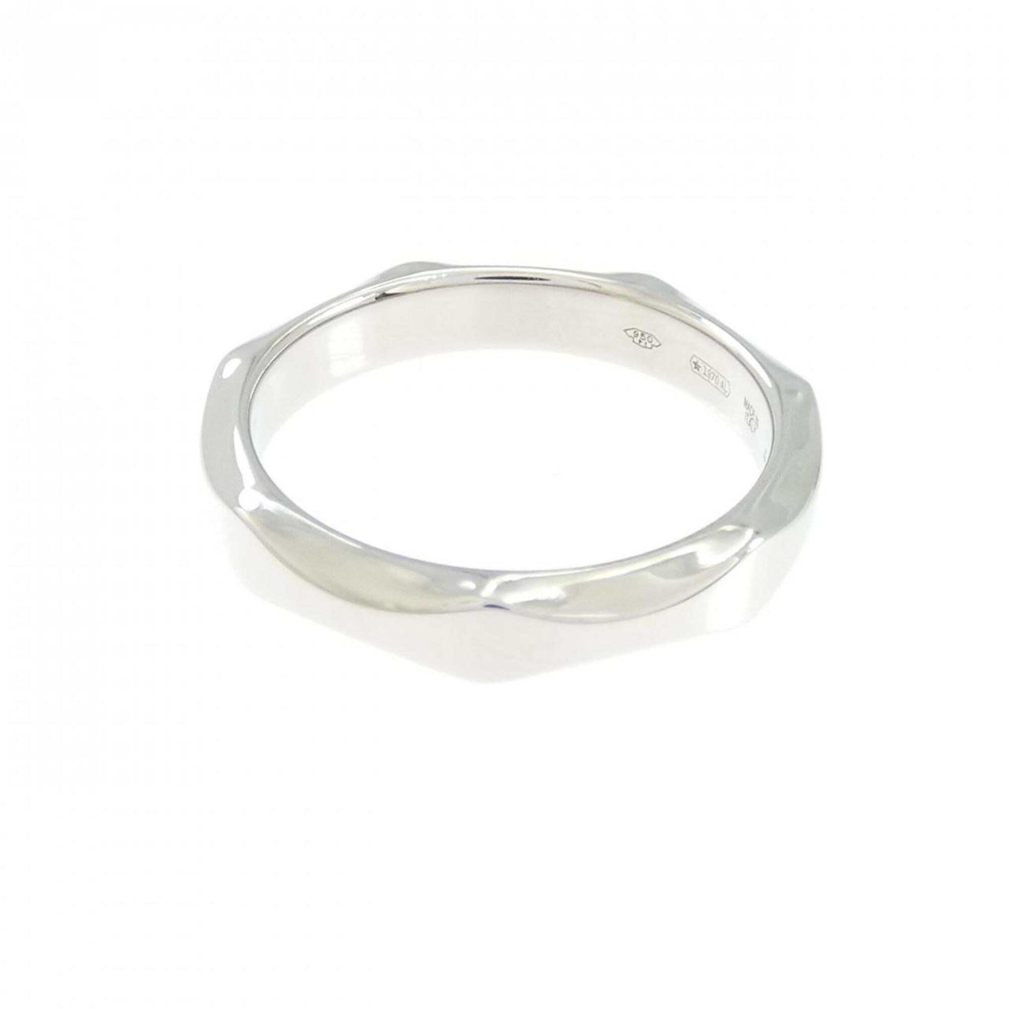 Bvlgari Platinum 950 Band Ring (Pre-Owned)