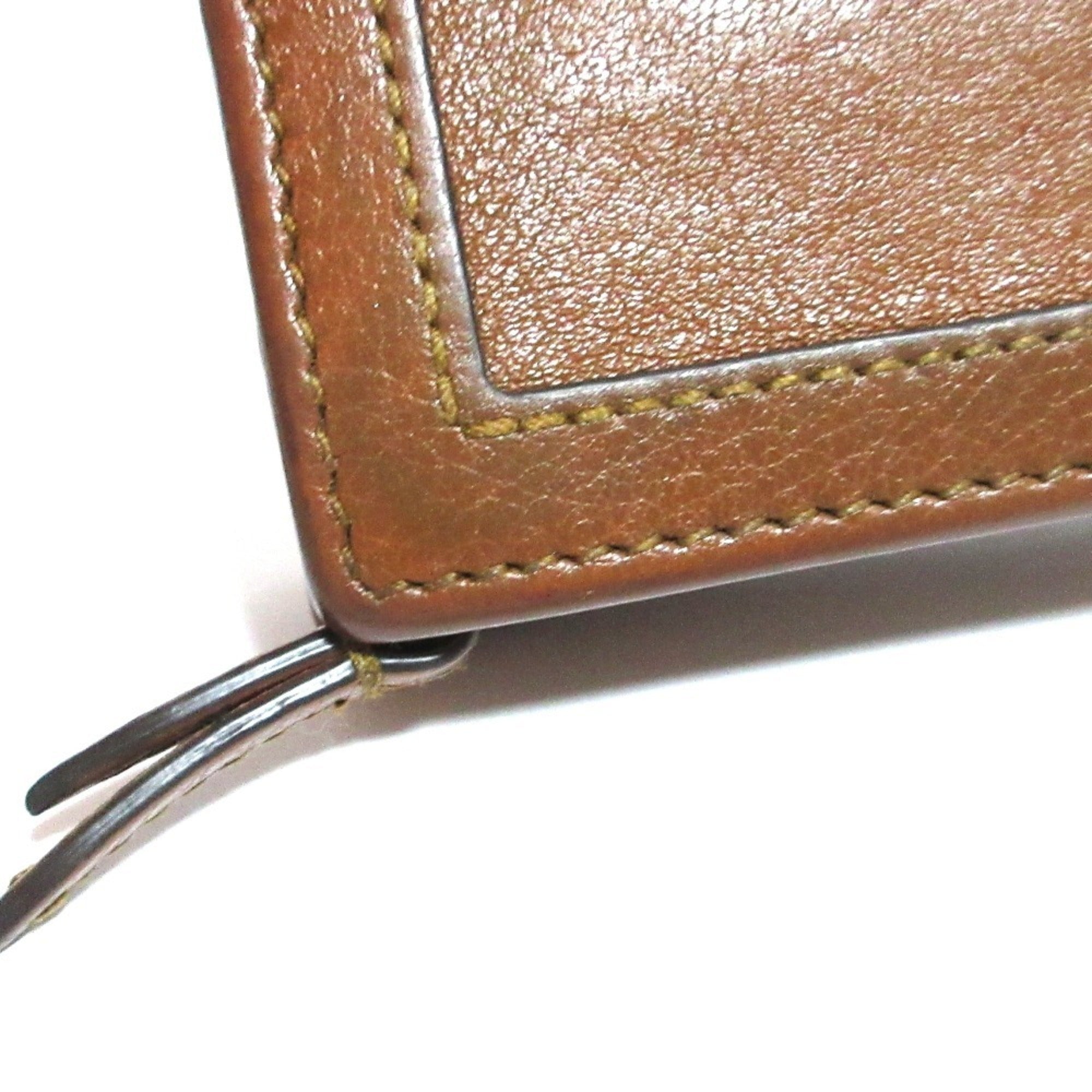 Gucci Bamboo Brown Wallet (Tri-Fold) (Pre-Owned)
