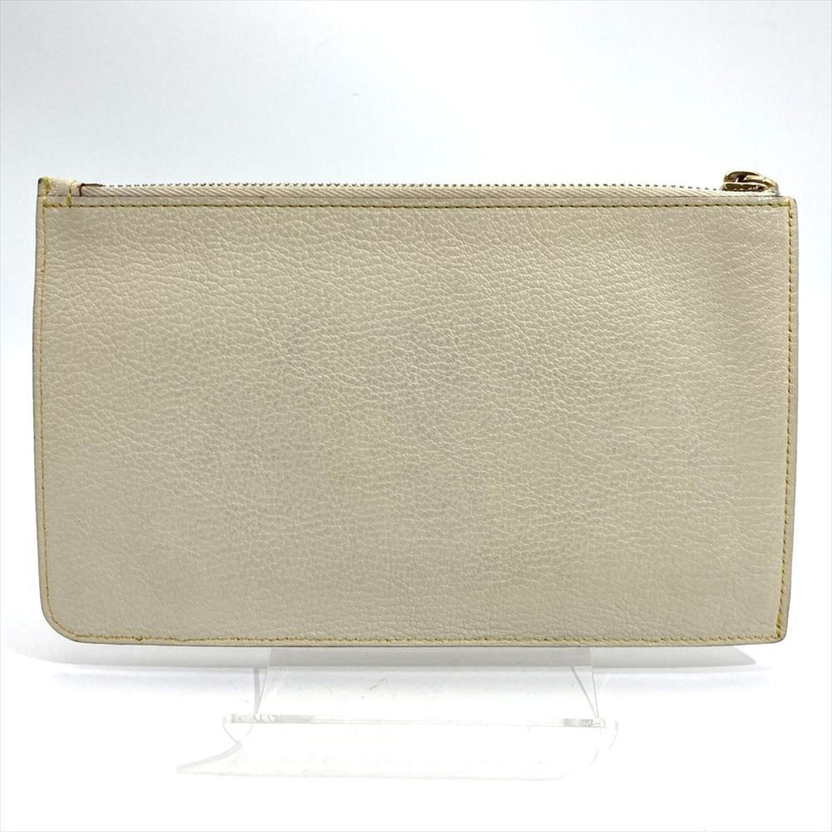Louis Vuitton Blanc White Suhali Leather Handbag Pouch (Pre-Owned)