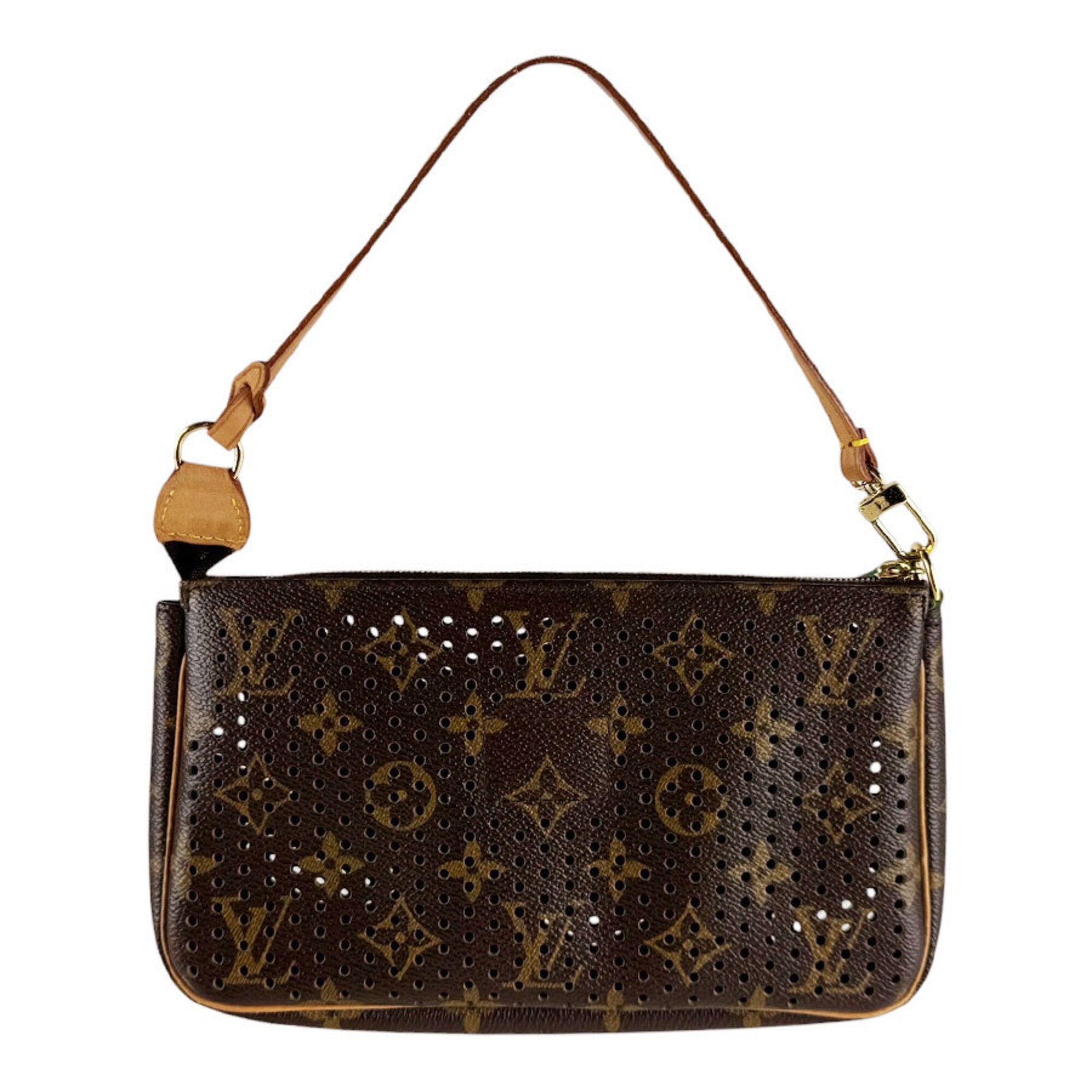 Louis Vuitton Monogram Vert Monogram Handbag Pochette (Pre-Owned)