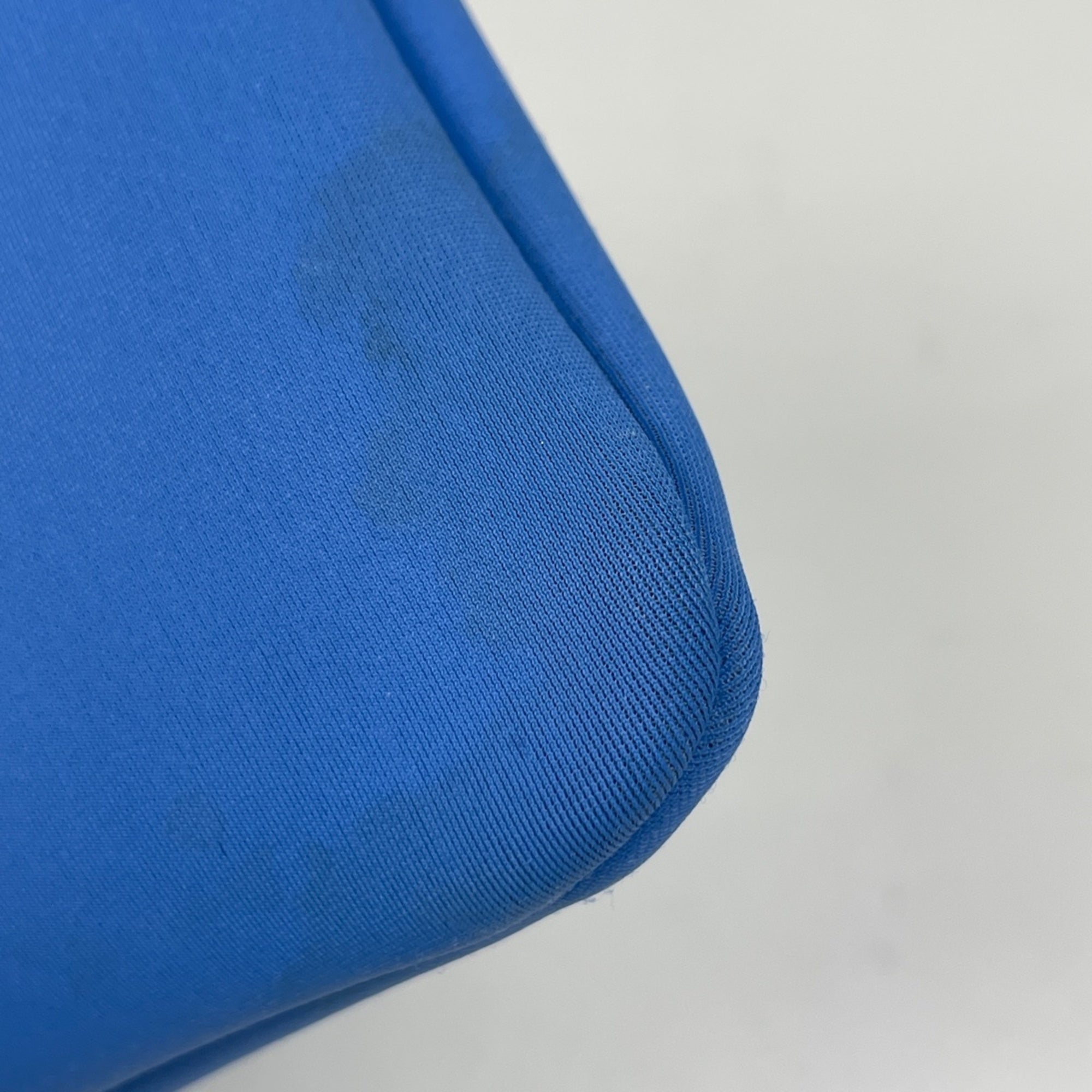 Hermes Blue Nylon Pouch (Pre-Owned)