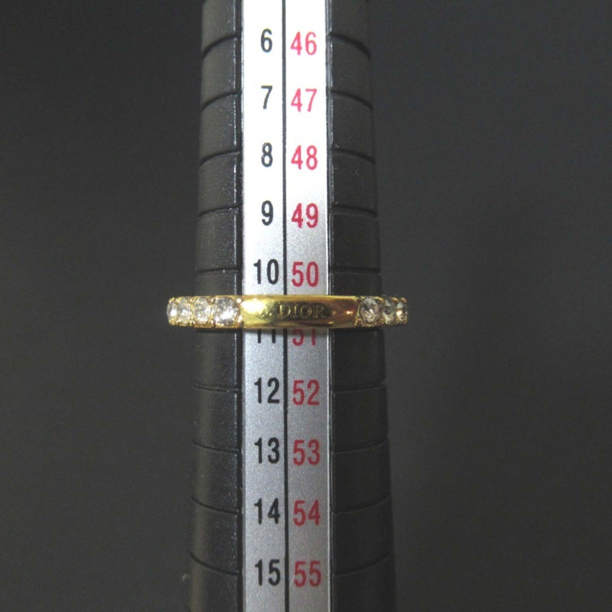 Christian Dior Gold Band Ring (Pre-Owned)