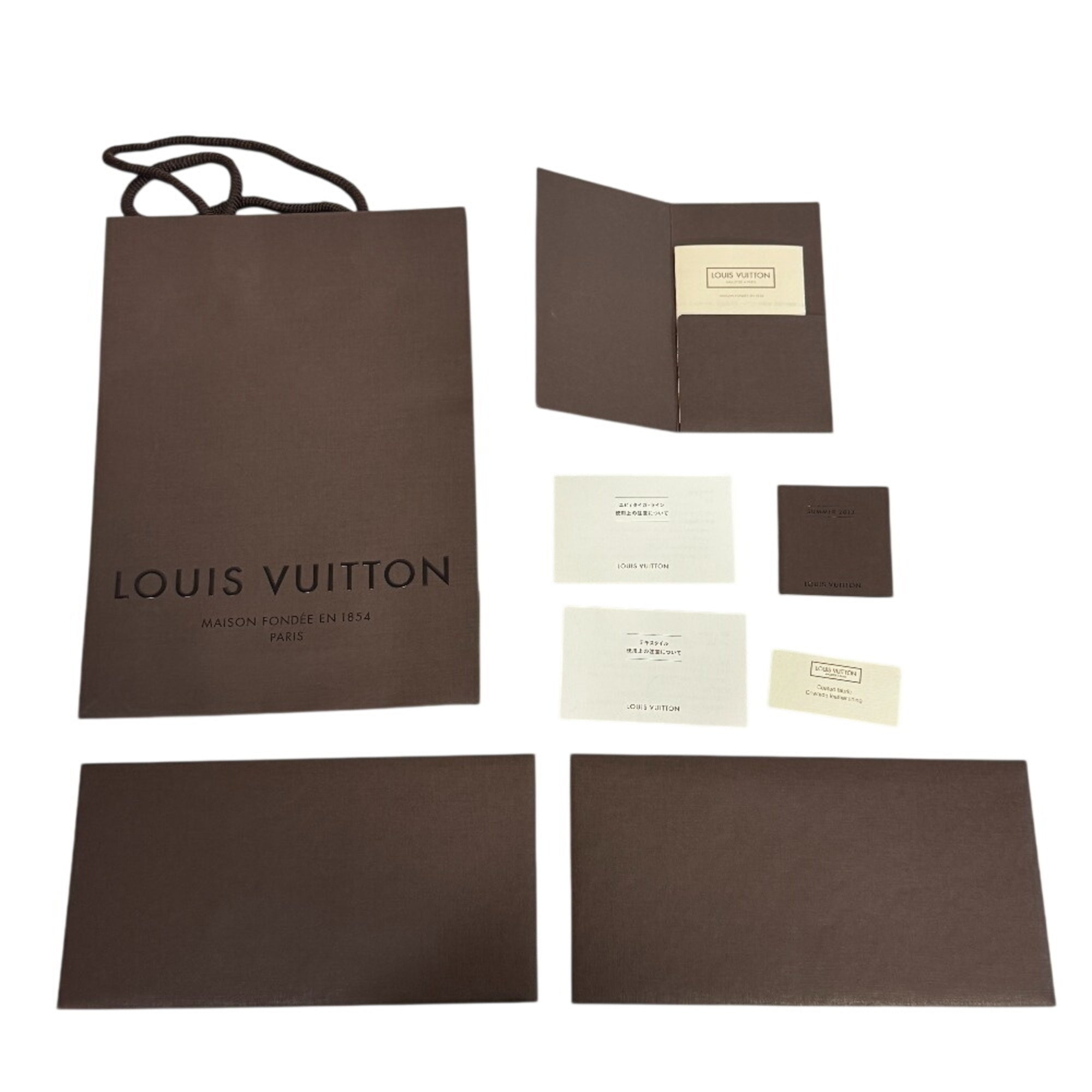 Louis Vuitton Ardoise Black Taiga Leather Clutch Bag Pouch (Pre-Owned)