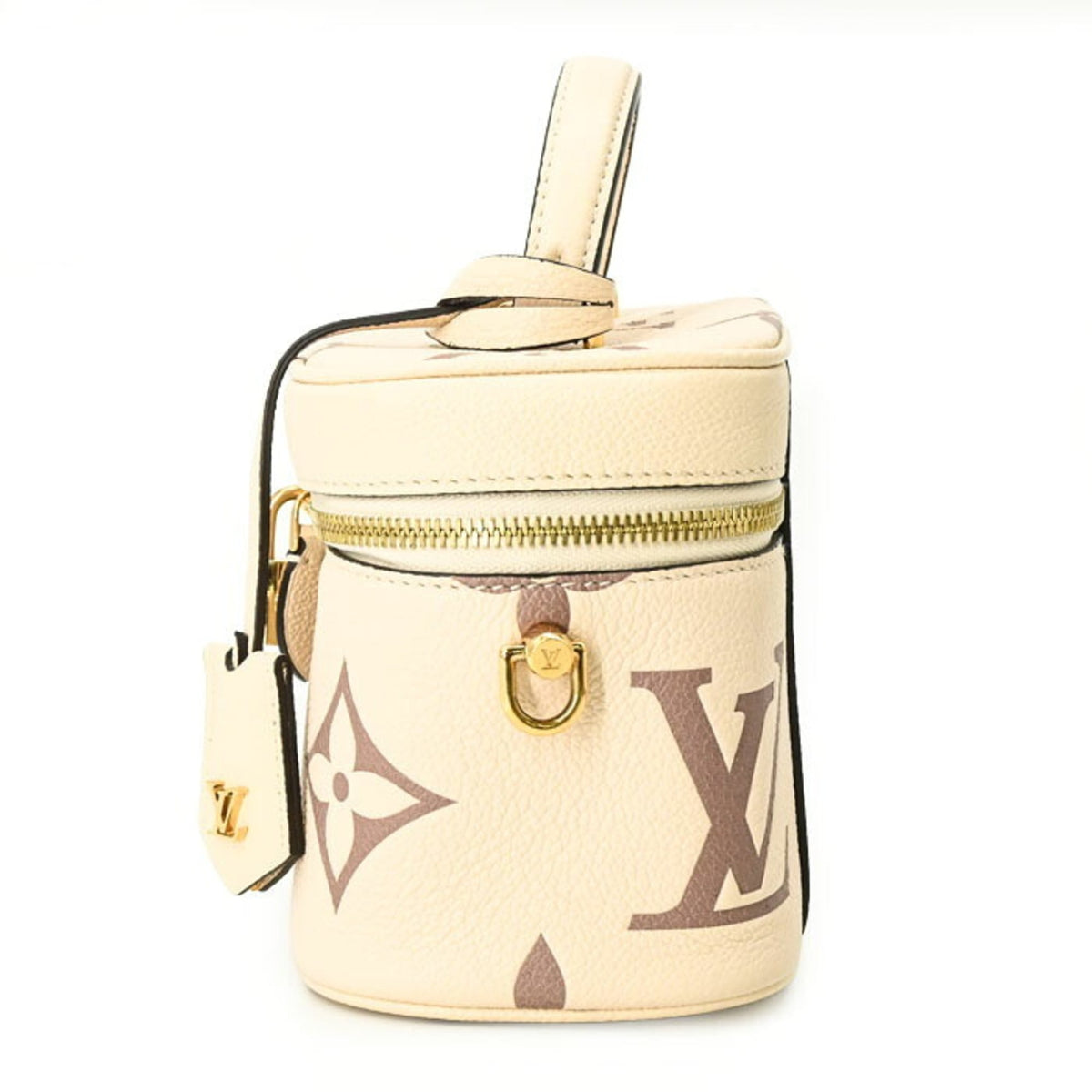 Louis Vuitton Beige Monogram Empreinte Handbag (Pre-Owned)