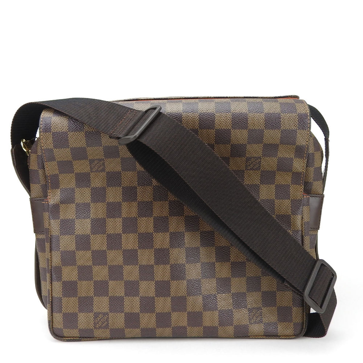 Louis Vuitton Damier Ebene Damier Canvas Messenger Bag Shoulder Bag (Pre-Owned)
