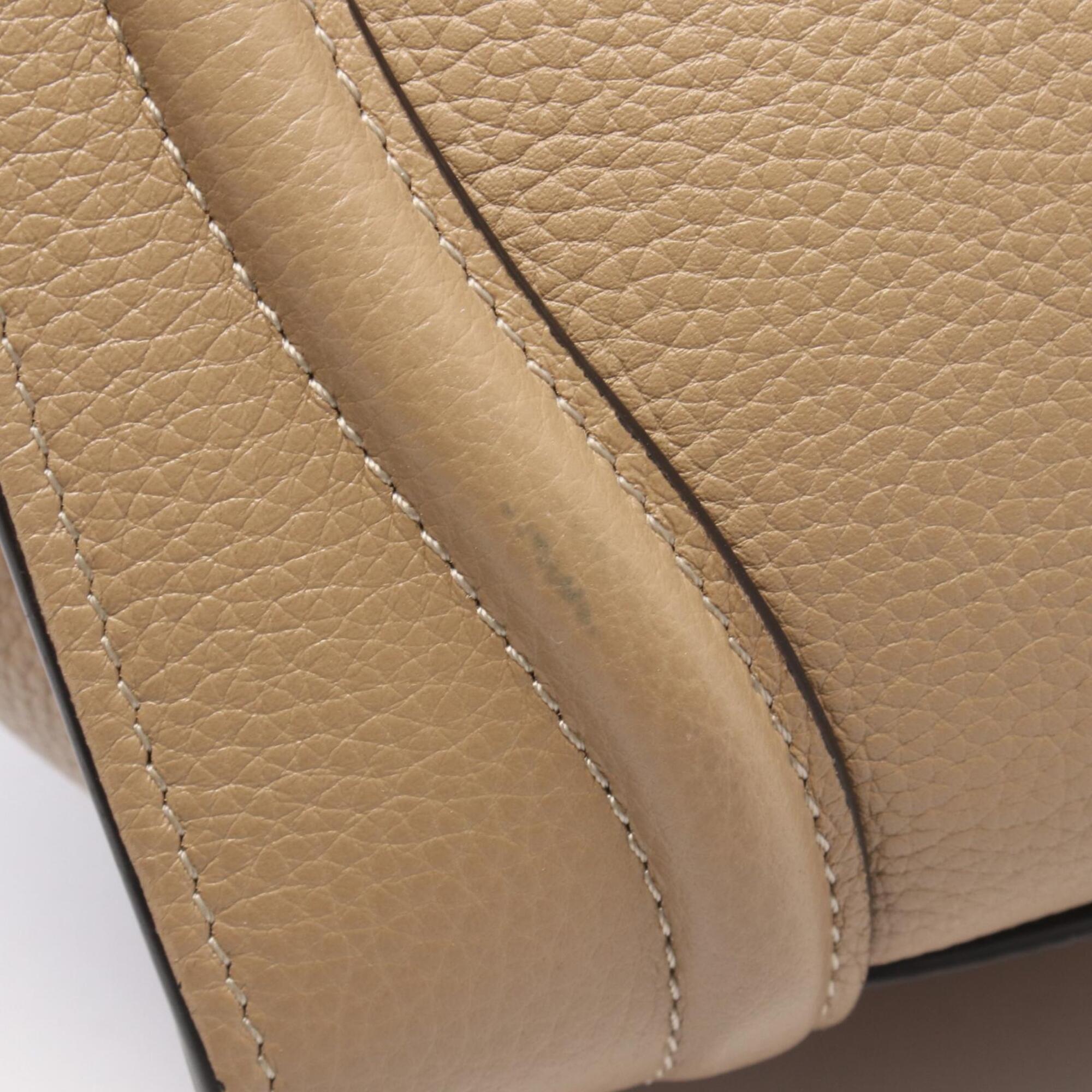 Celine Beige Leather Handbag (Pre-Owned)
