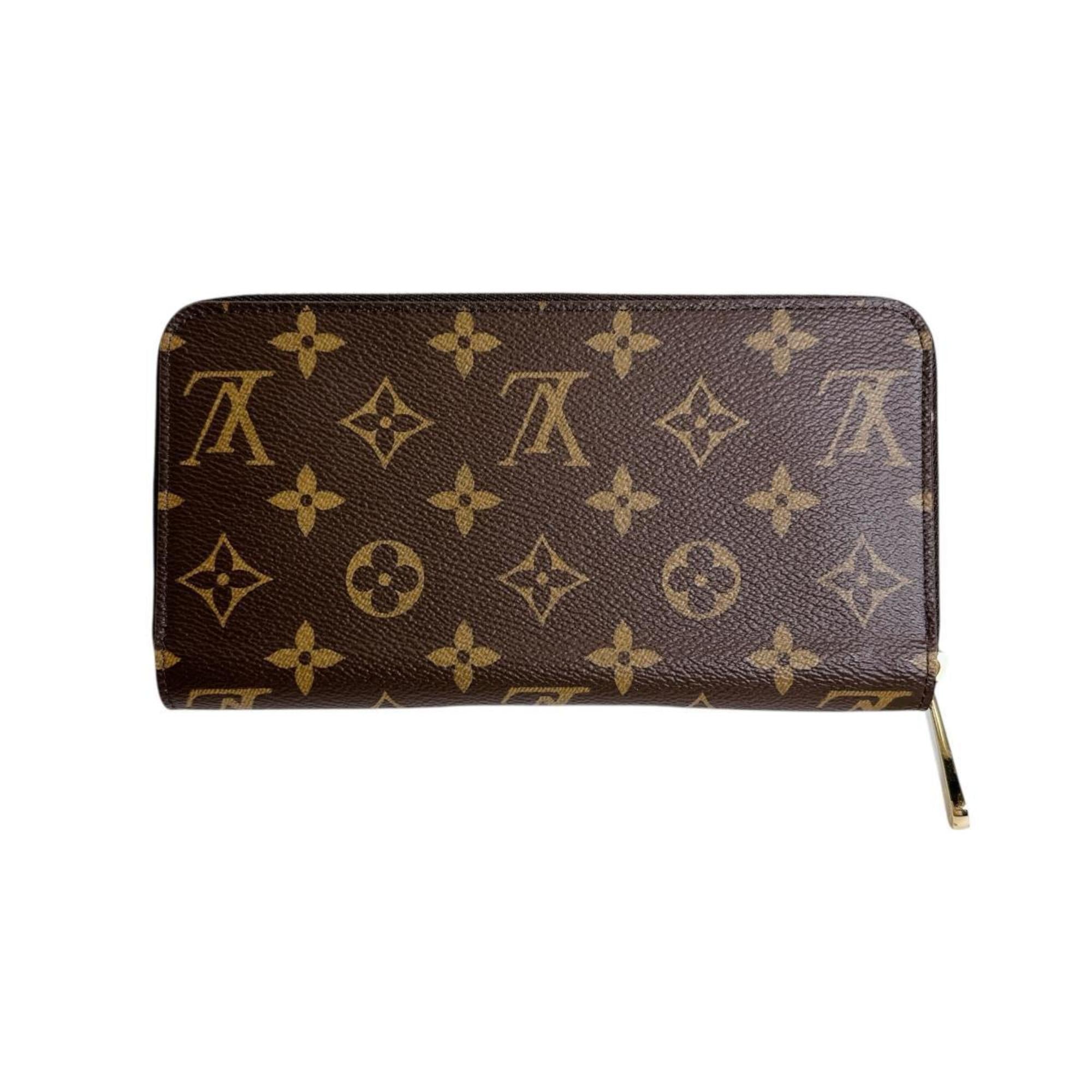 Louis Vuitton Brown Monogram Rose Ballerine Monogram Long Wallet (Bi-Fold) (Pre-Owned)