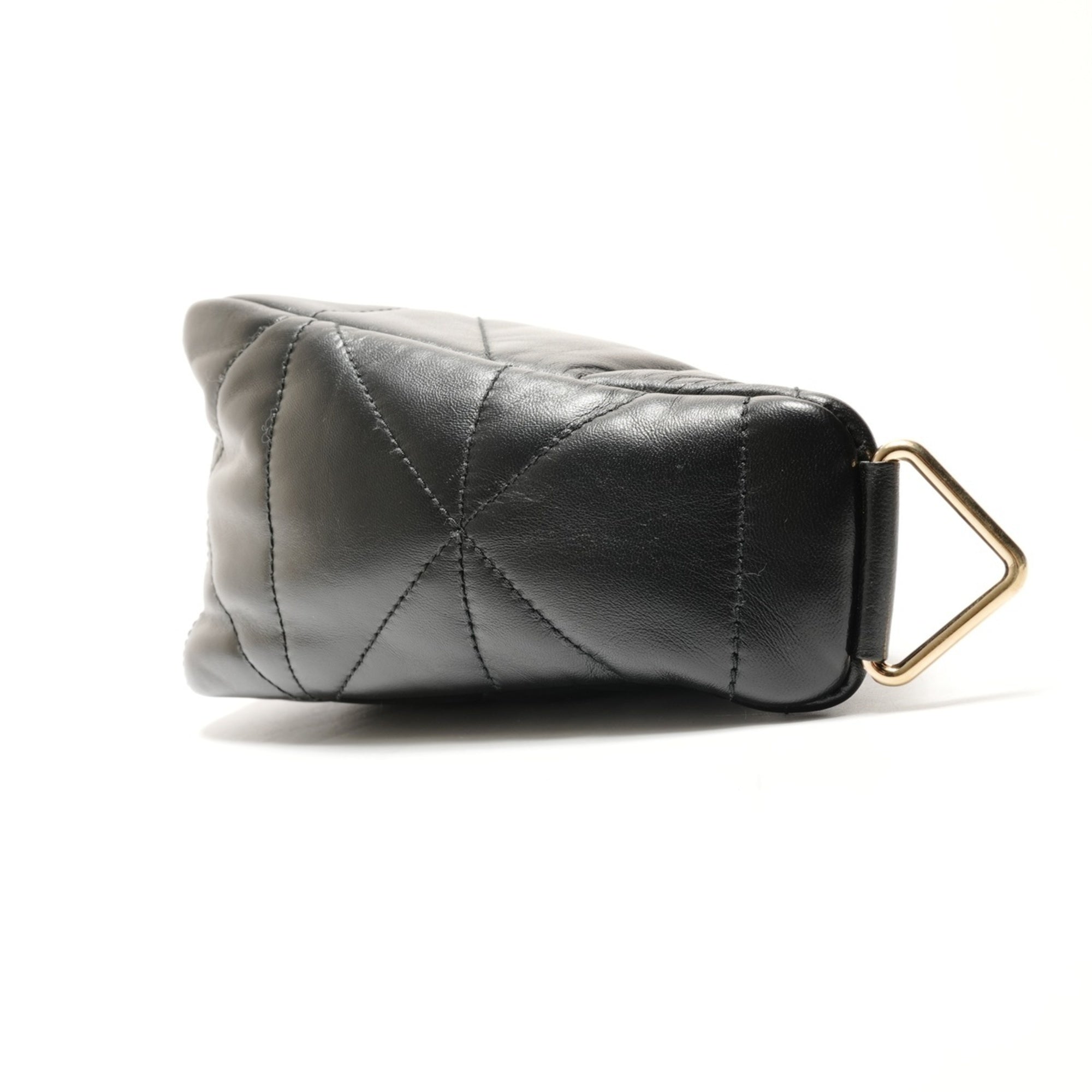Prada Black Nappa Leather Shoulder Bag (Pre-Owned)