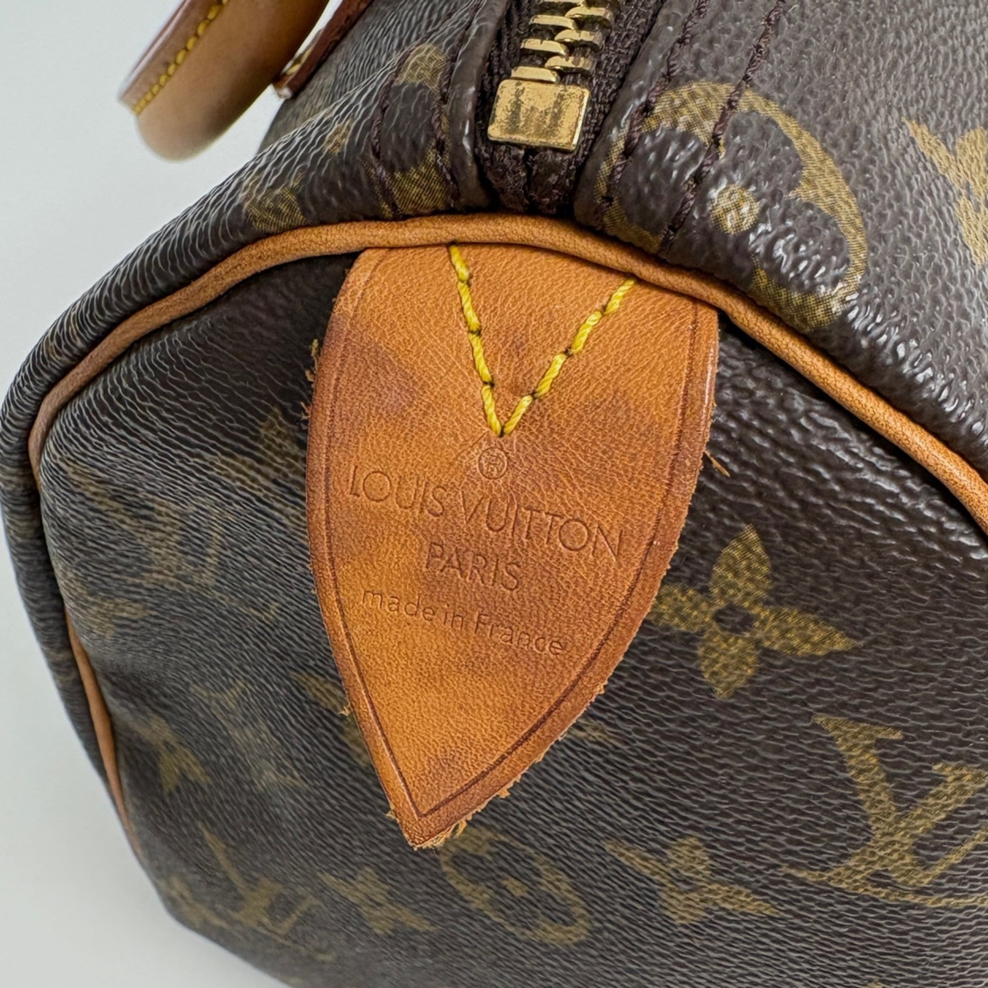 Louis Vuitton Brown Monogram Handbag (Pre-Owned)