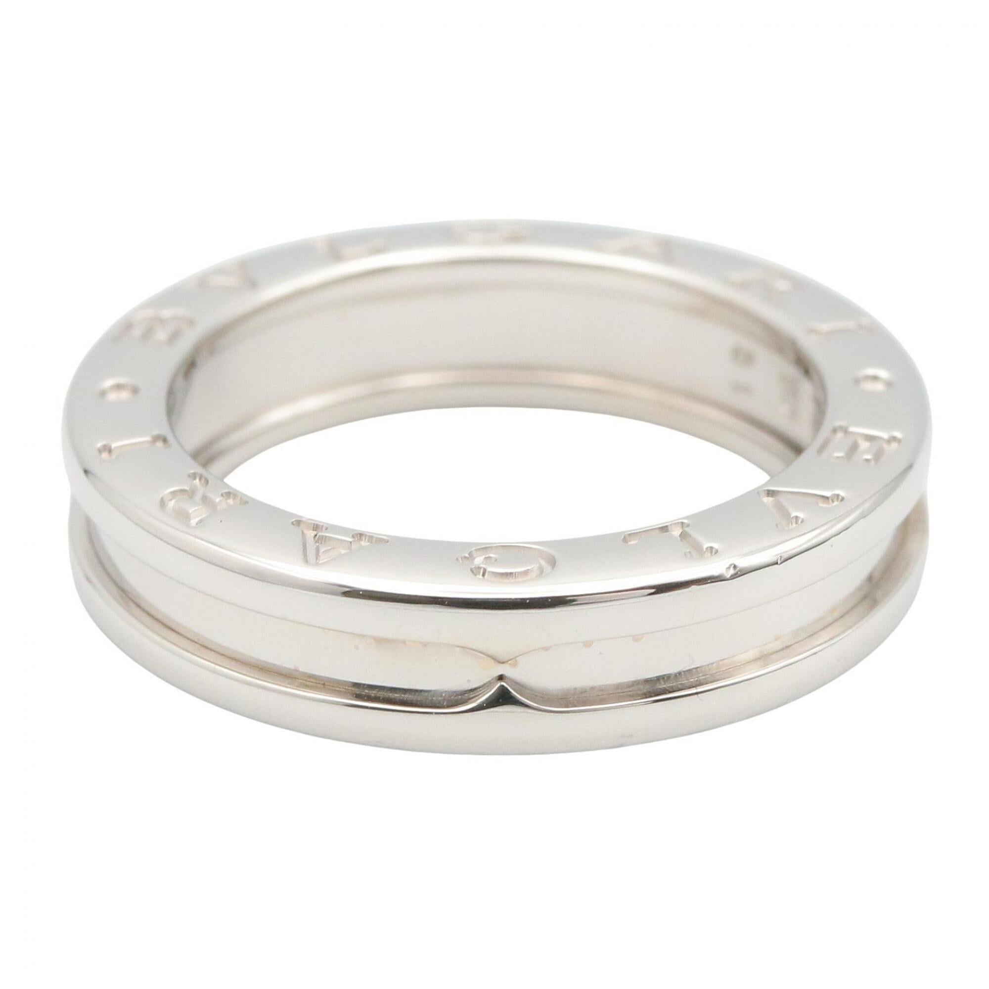 Bvlgari Silver White Gold (18K) Band Ring (Pre-Owned)