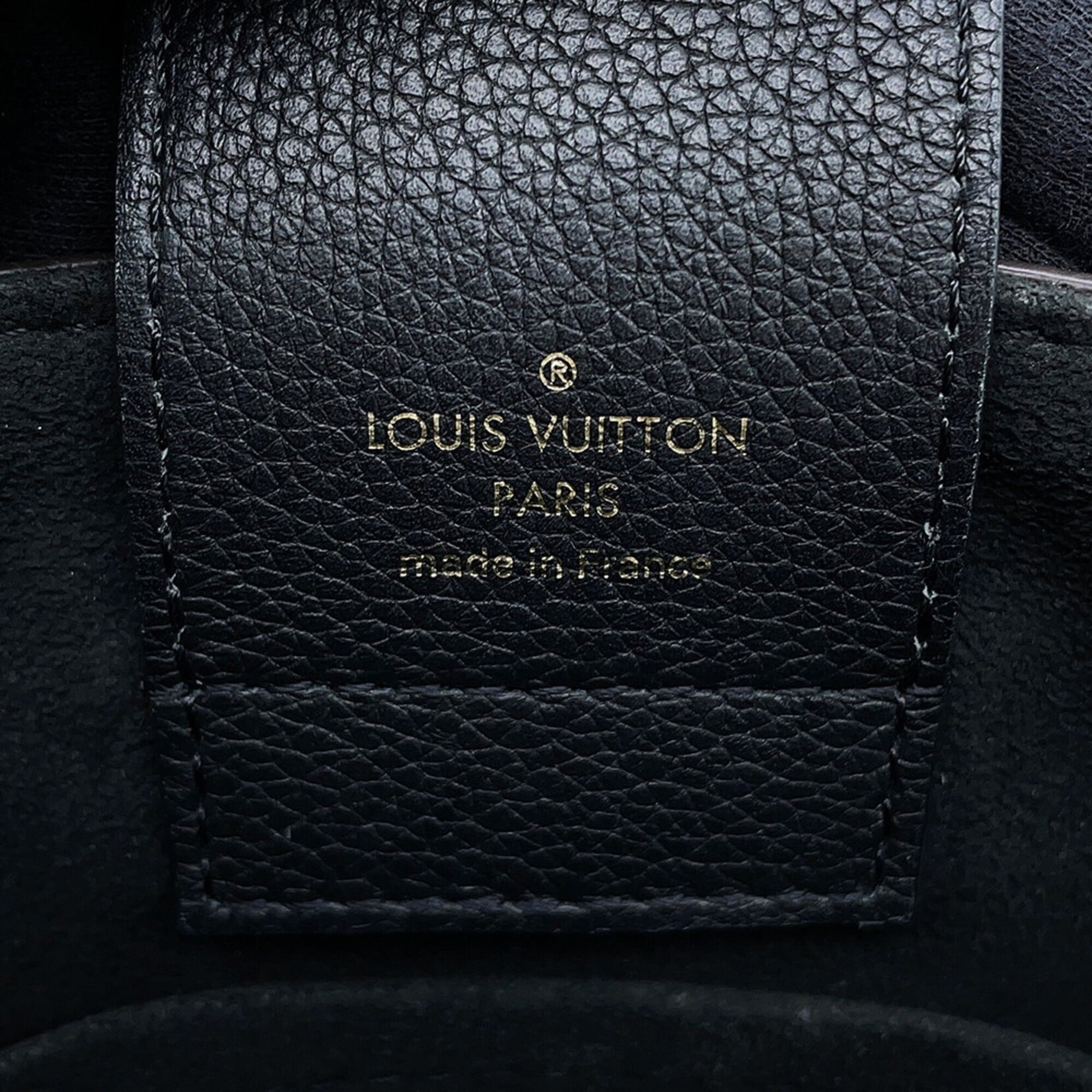 Louis Vuitton Damier Damier Canvas Ebene Noir Handbag Shoulder Bag (Pre-Owned)