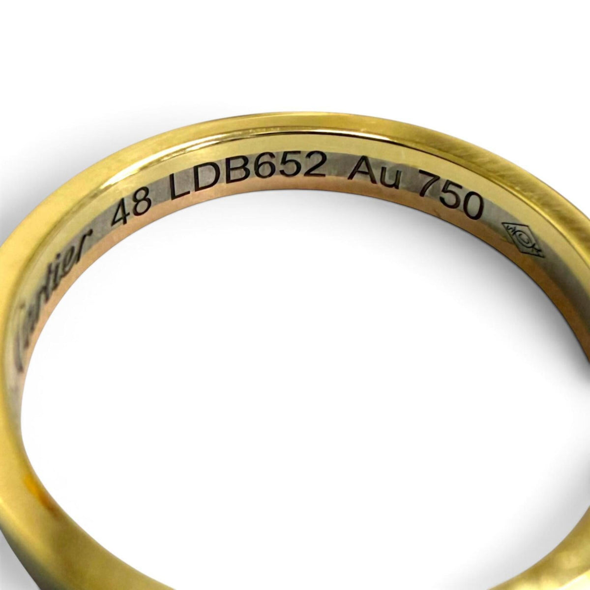 Cartier Pink Gold White Gold Yellow Gold Yellow Gold (18K) Pink Gold (18K) White Gold (18K) Band Ring (Pre-Owned)