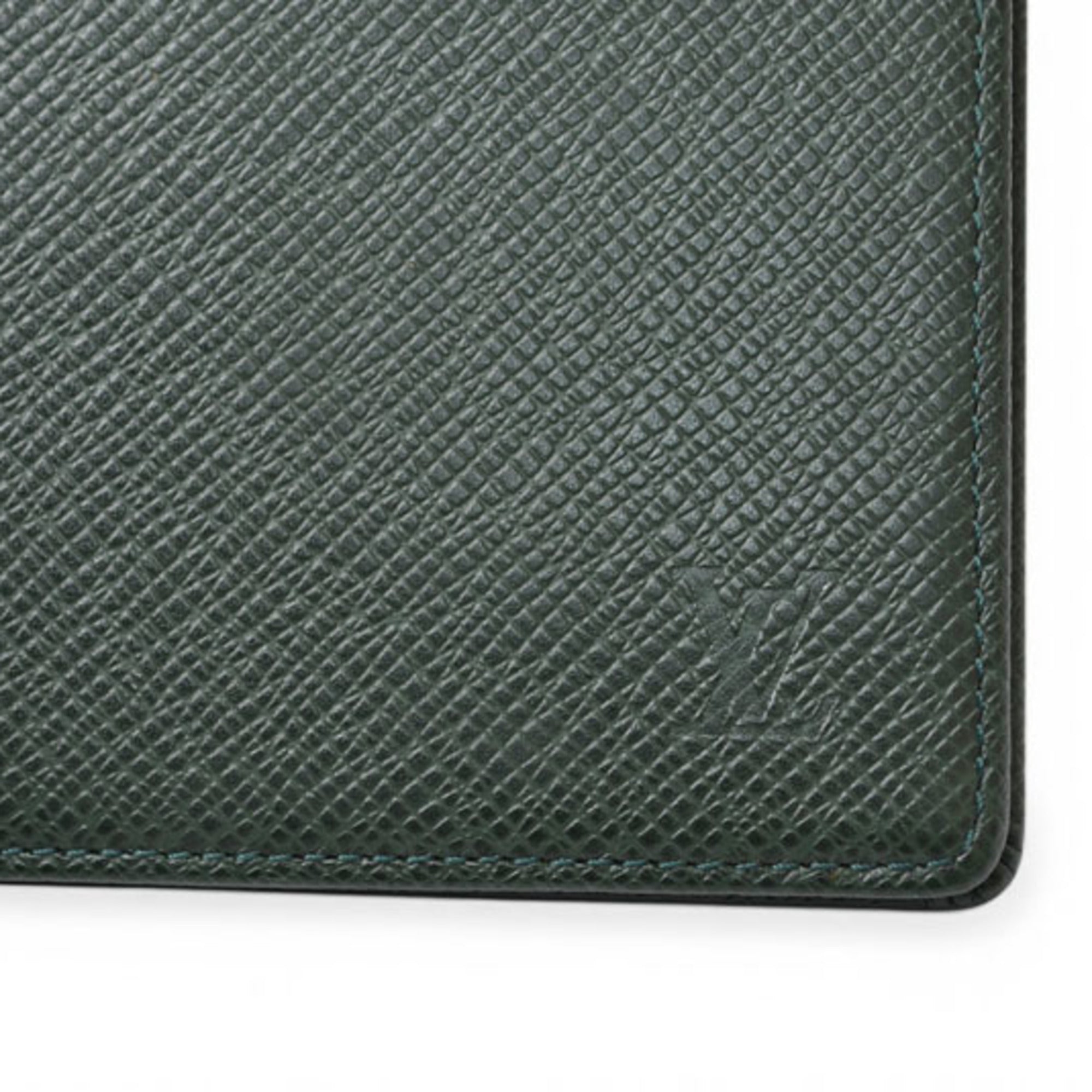 Louis Vuitton Taiga Episea Leather Wallet (Bi-Fold) (Pre-Owned)