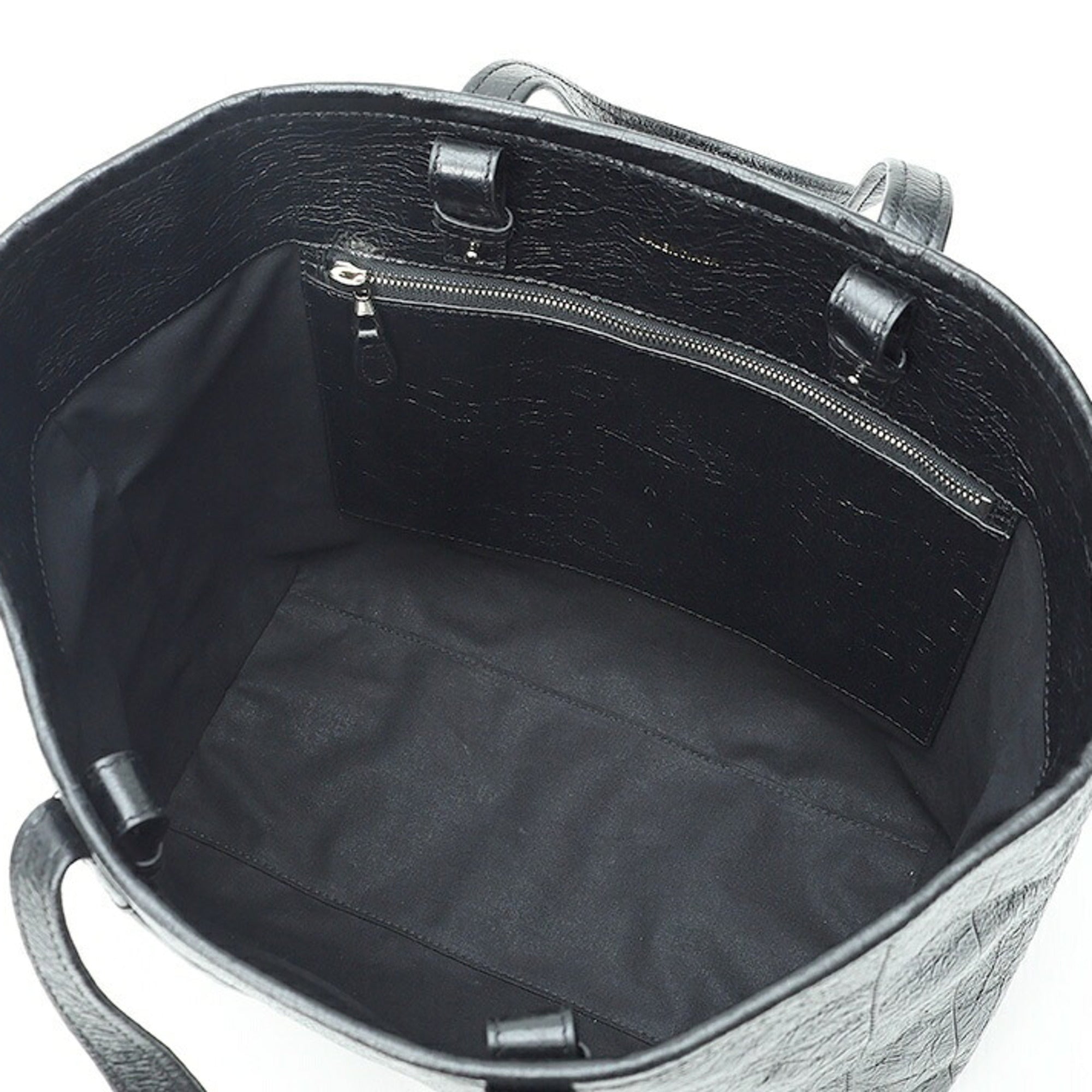 Balenciaga Black Leather Tote Bag (Pre-Owned)