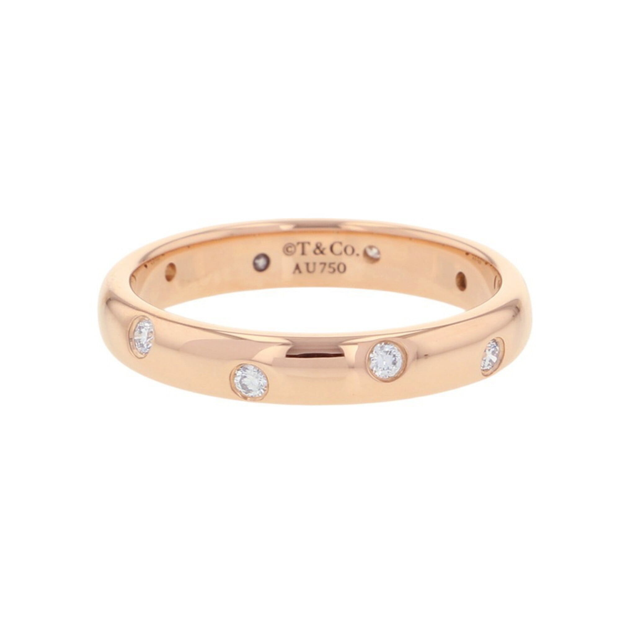 Tiffany Pink Gold (18K) Band Ring (Pre-Owned)