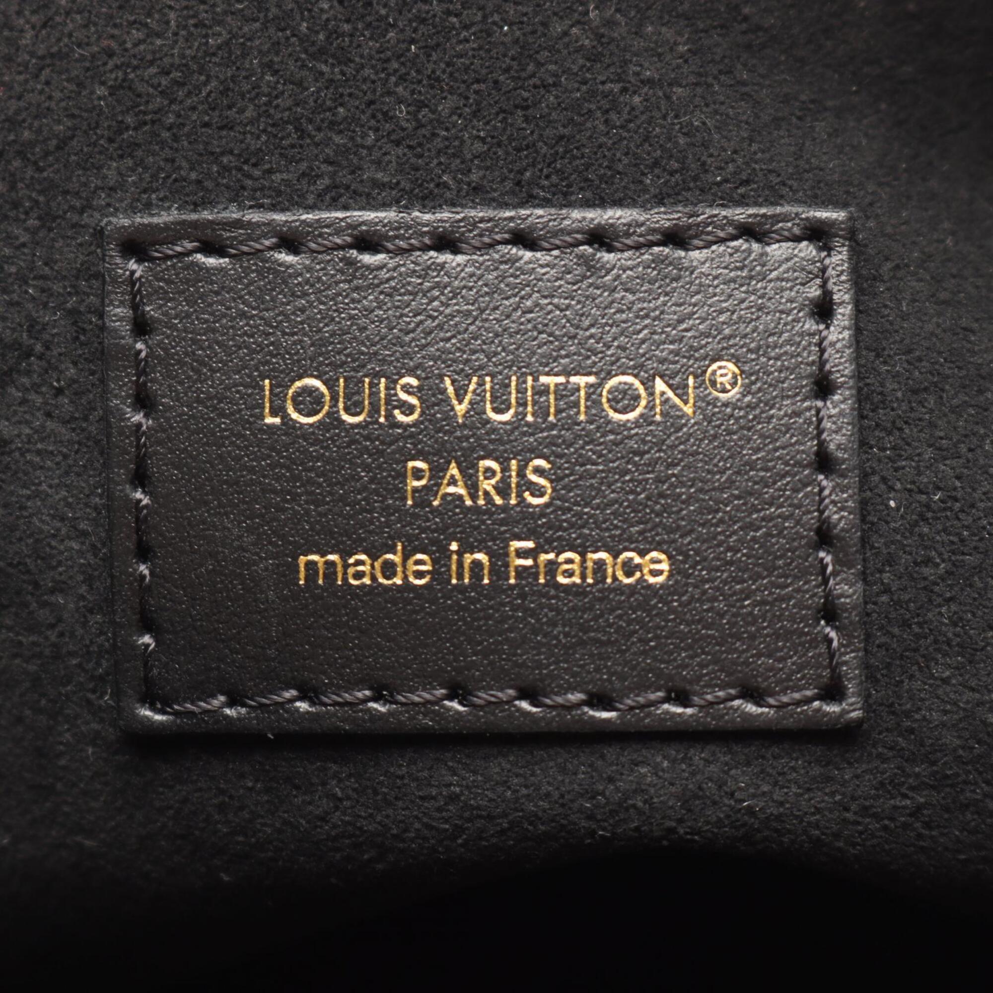 Louis Vuitton Black Noir Monogram Empreinte Handbag (Pre-Owned)