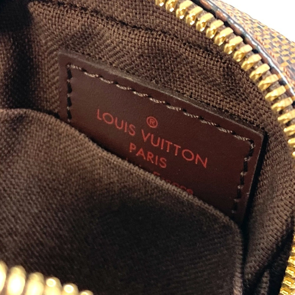 Louis Vuitton Damier Brown Ebene Damier Canvas Shoulder Bag (Pre-Owned)