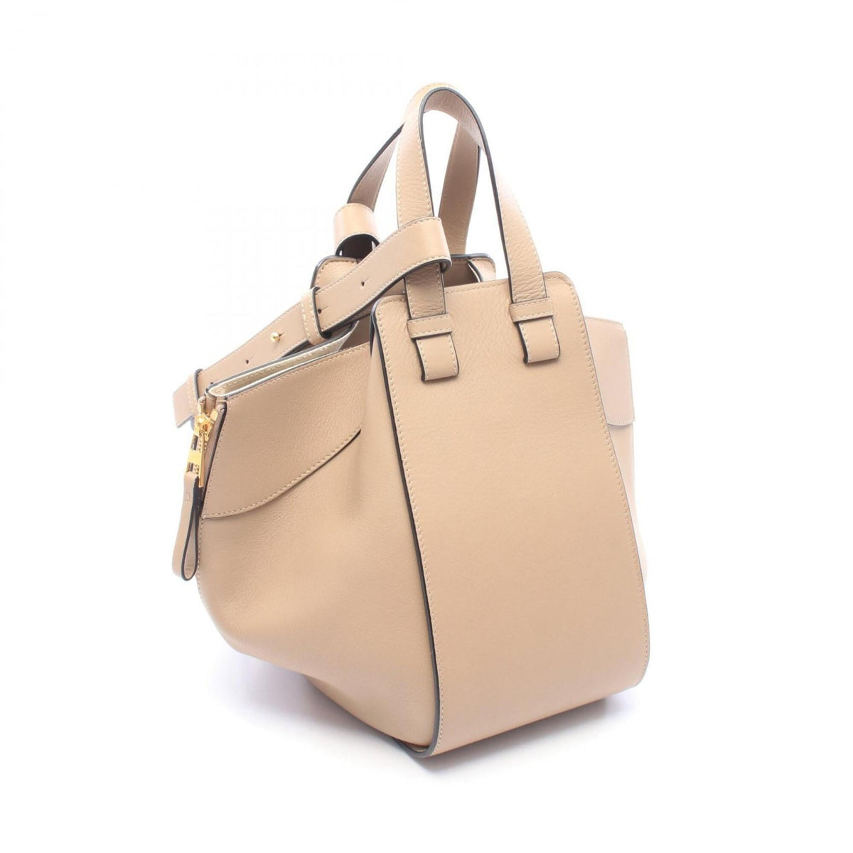 Loewe Beige Leather Handbag (Pre-Owned)