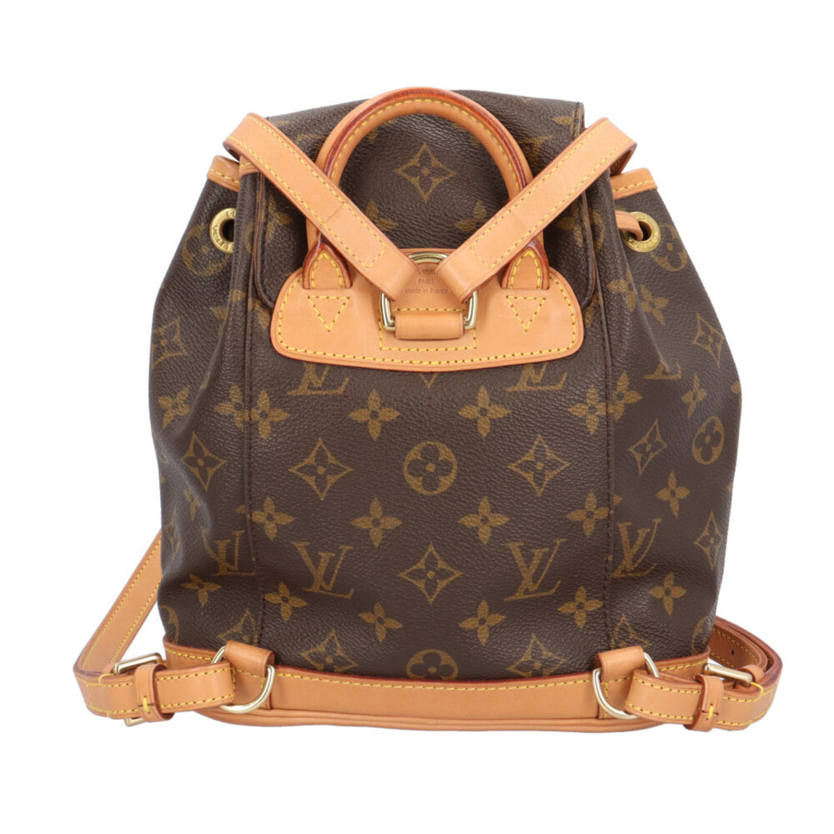 Louis Vuitton Brown Monogram Canvas Backpack (Pre-Owned)