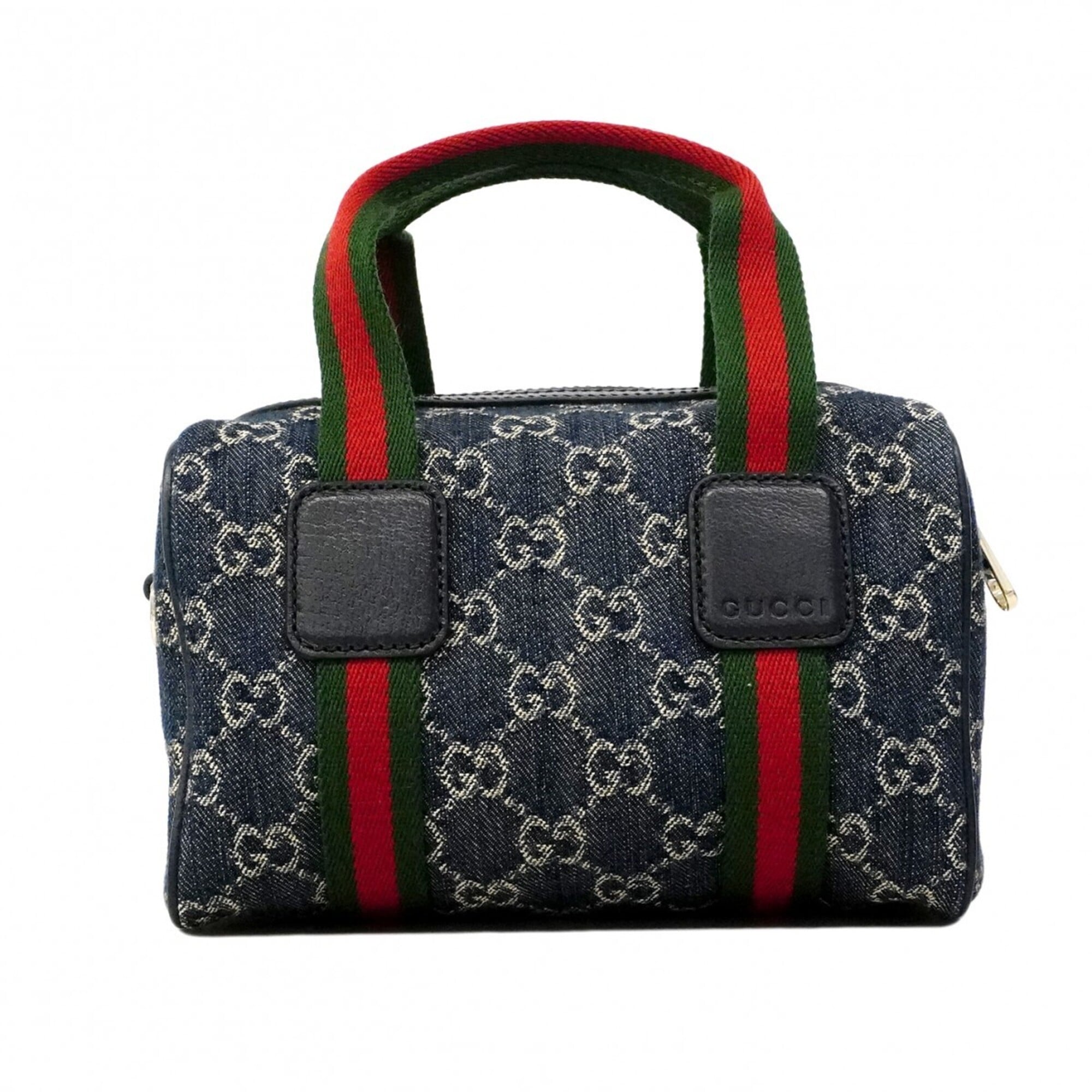 Gucci Blue Denim Handbag (Pre-Owned)
