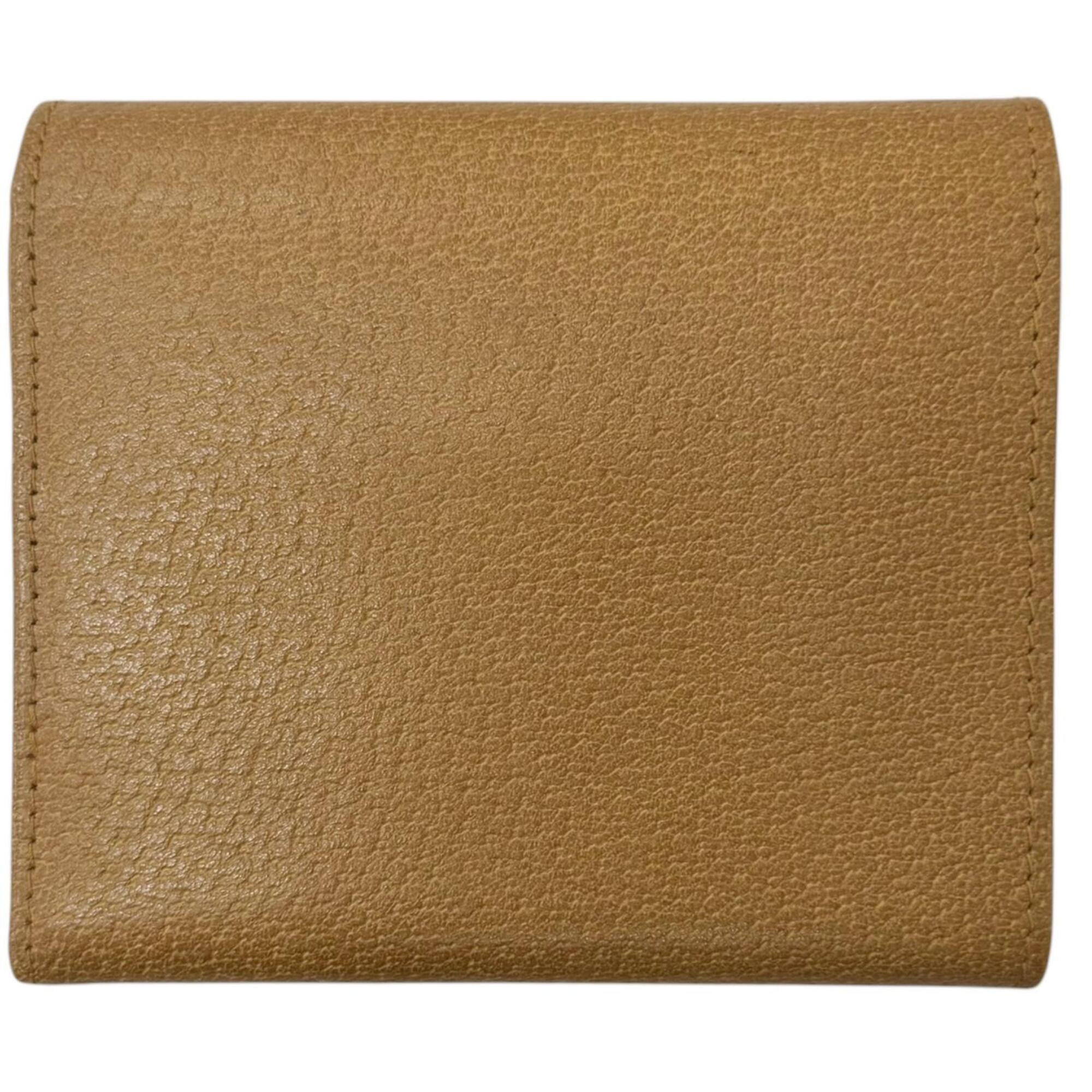 Prada Leather Wallet (Tri-Fold) (Pre-Owned)