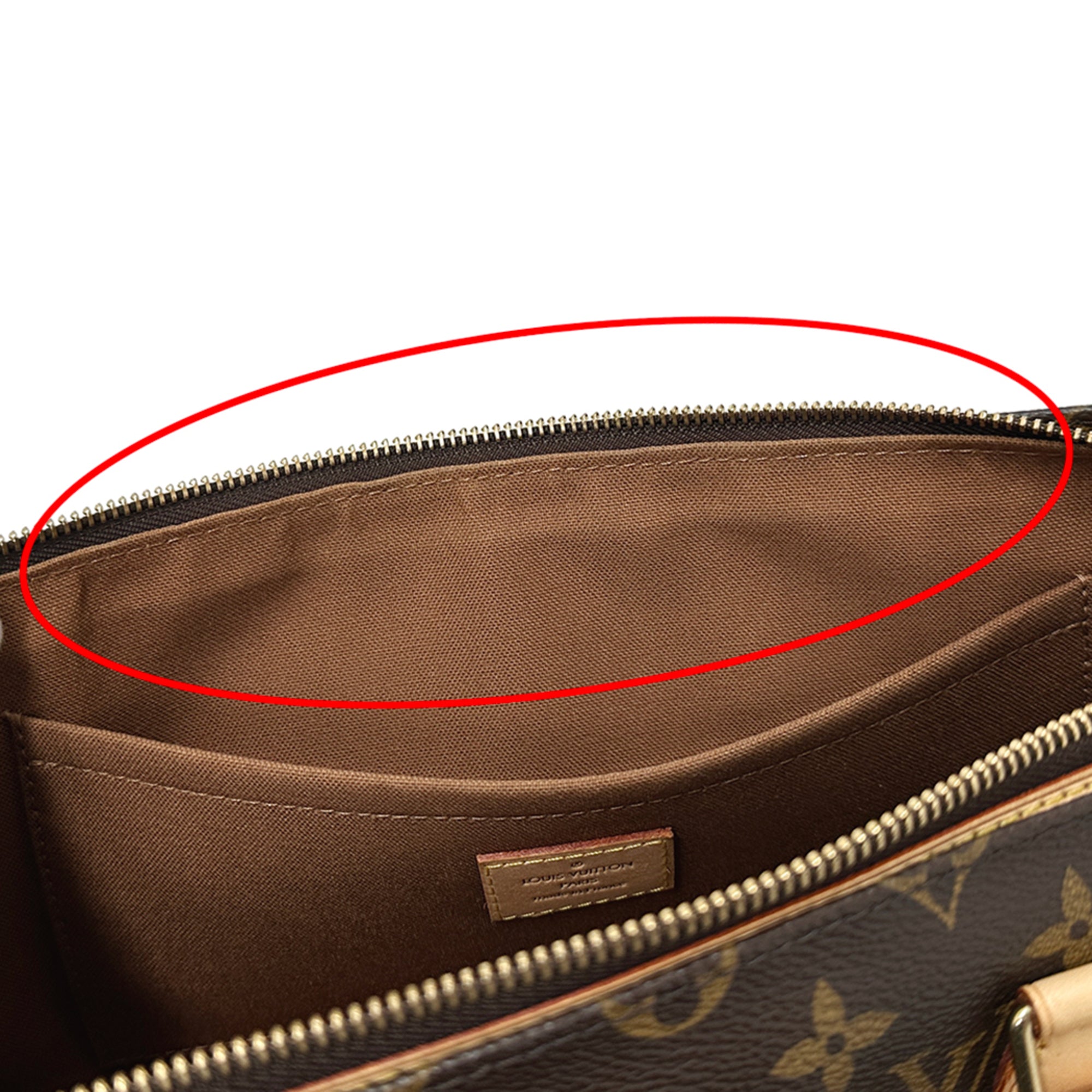 Louis Vuitton Brown Monogram Monogram Canvas Handbag (Pre-Owned)
