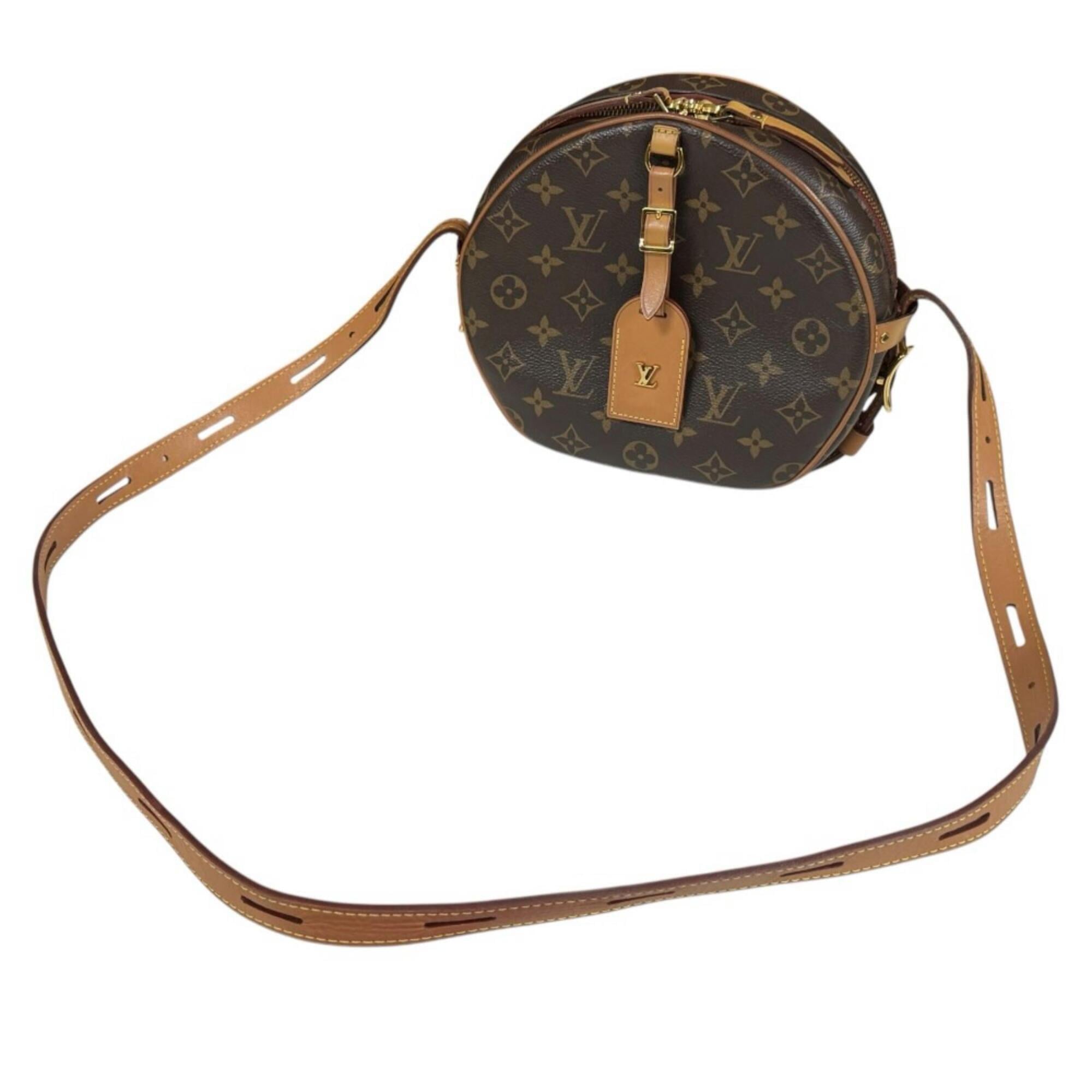 Louis Vuitton Monogram Brown Monogram Canvas Handbag Shoulder Bag (Pre-Owned)