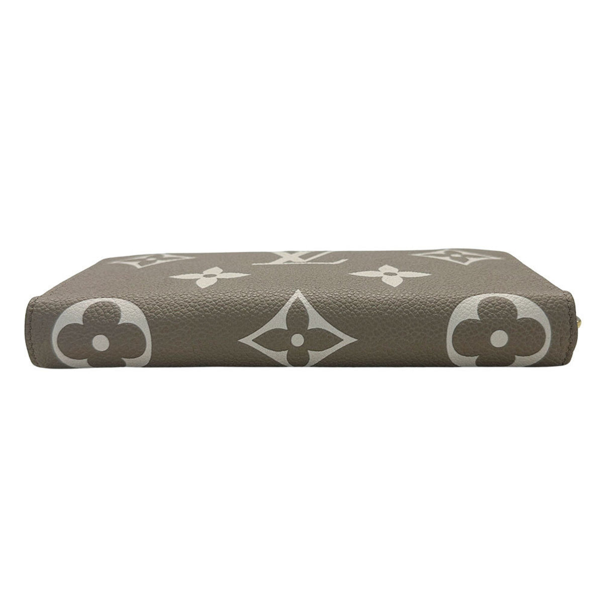 Louis Vuitton Cream Tourterelle Monogram Empreinte Long Wallet (Bi-Fold) (Pre-Owned)