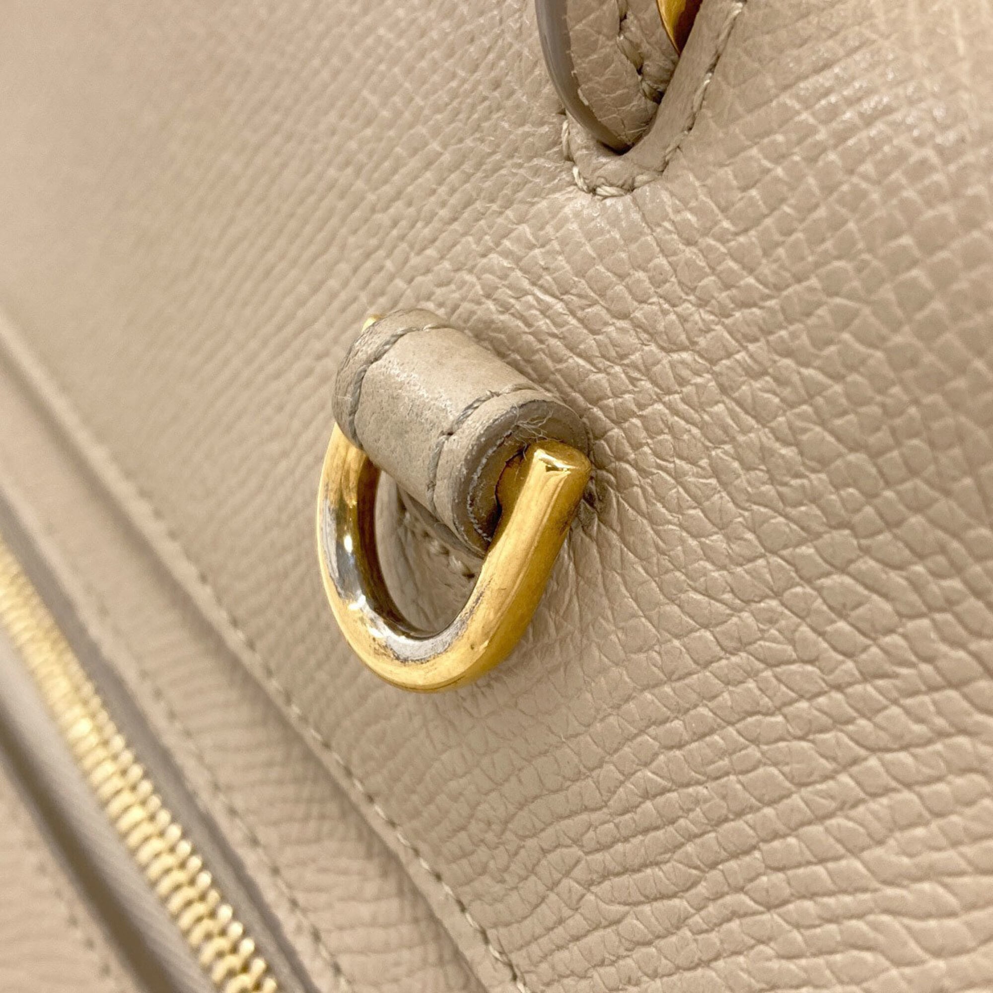 Celine Beige Leather Handbag (Pre-Owned)