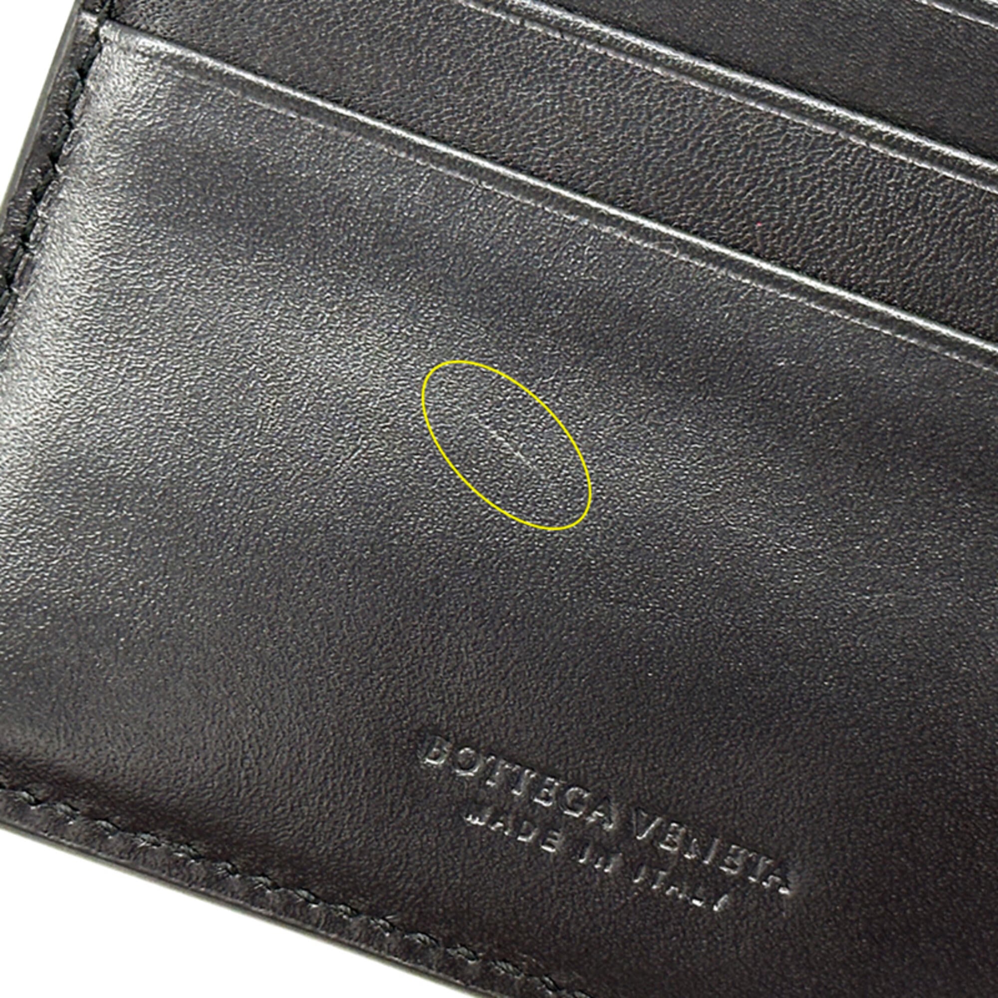 Bottega Veneta Black Intrecciato Wallet (Bi-Fold) (Pre-Owned)