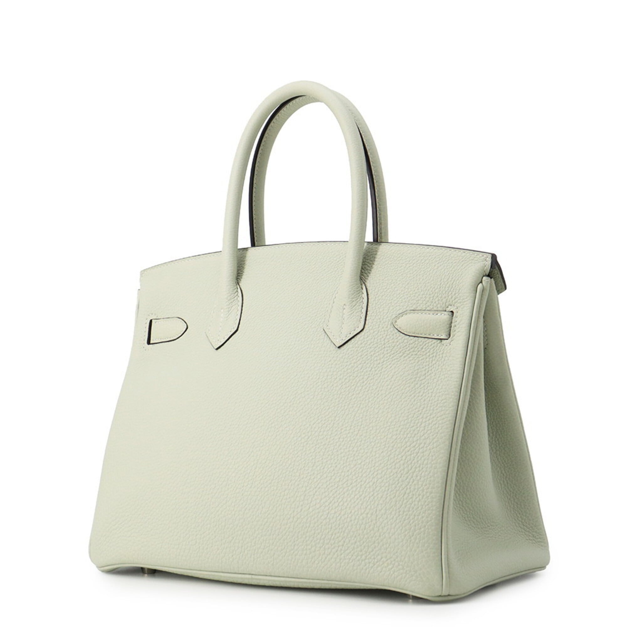 Hermes Green Togo Leather Handbag (Pre-Owned)