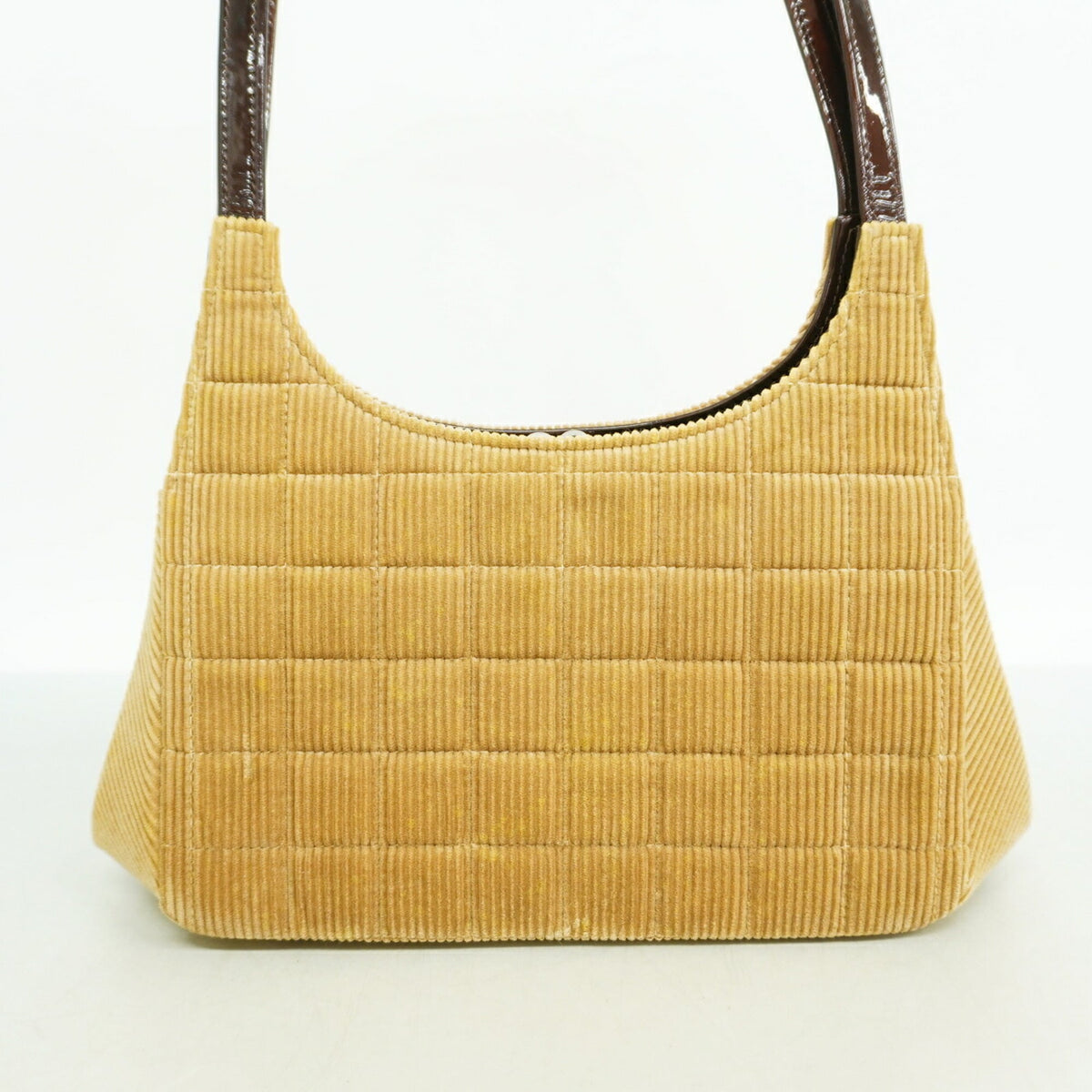 Chanel Brown Cord Shoulder Bag (Pre-Owned)