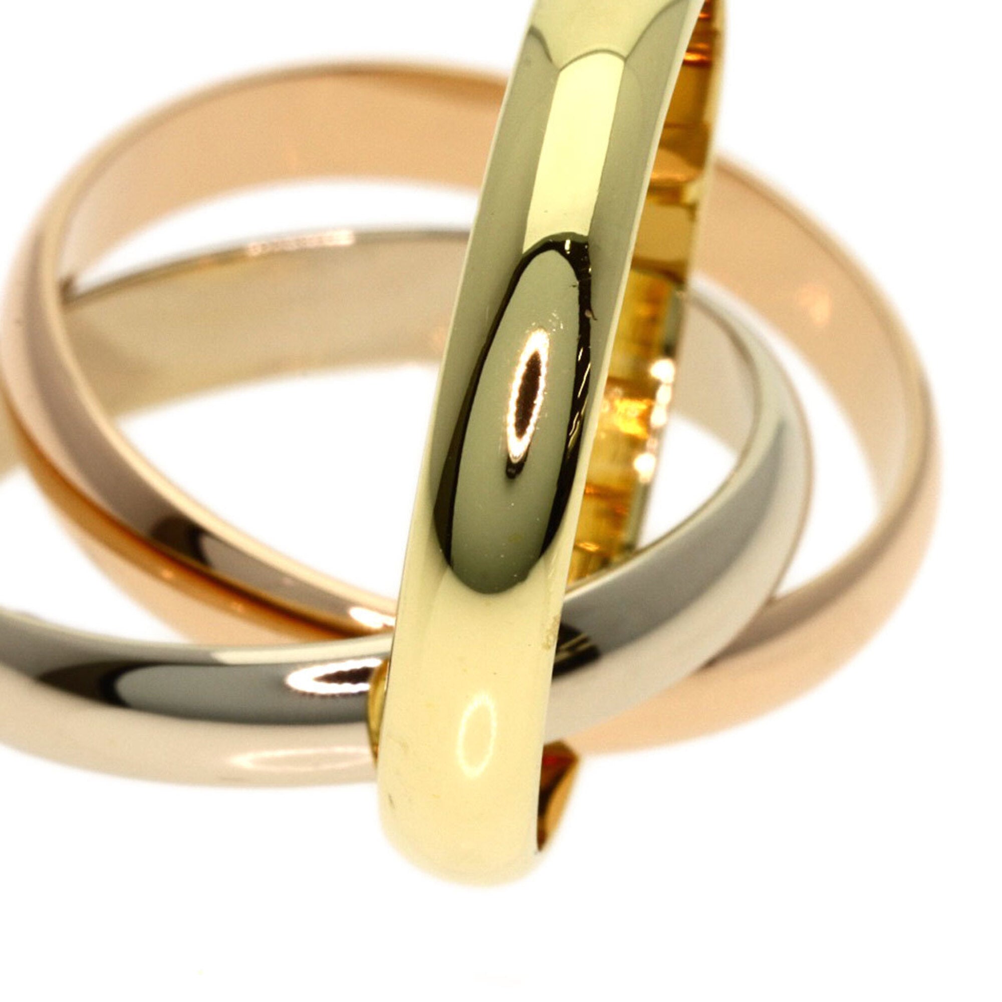Cartier Yellow Gold (18K) Pink Gold (18K) White Gold (18K) Band Ring (Pre-Owned)