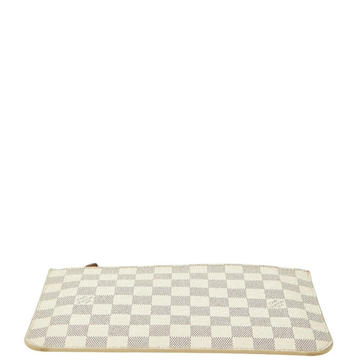 Louis Vuitton White Pvc Leather Pouch (Pre-Owned)