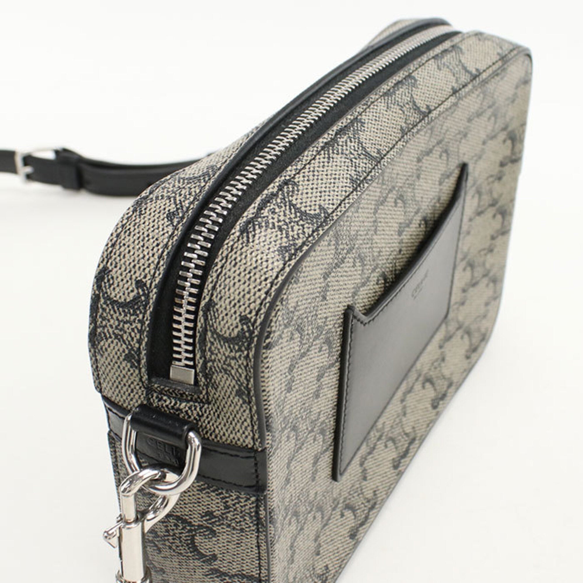 Celine Gray Pvc Shoulder Bag (Pre-Owned)