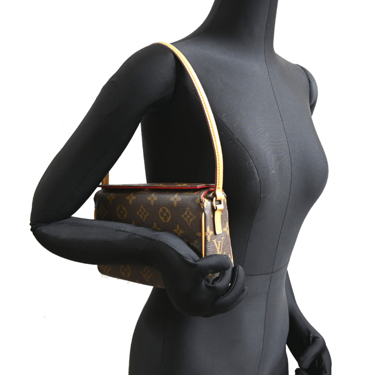 Louis Vuitton Brown Monogram Shoulder Bag (Pre-Owned)