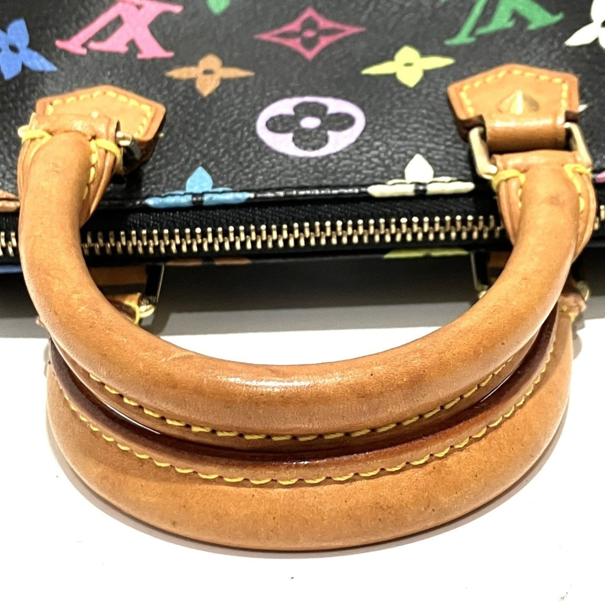 Louis Vuitton Black Monogram Canvas Handbag (Pre-Owned)