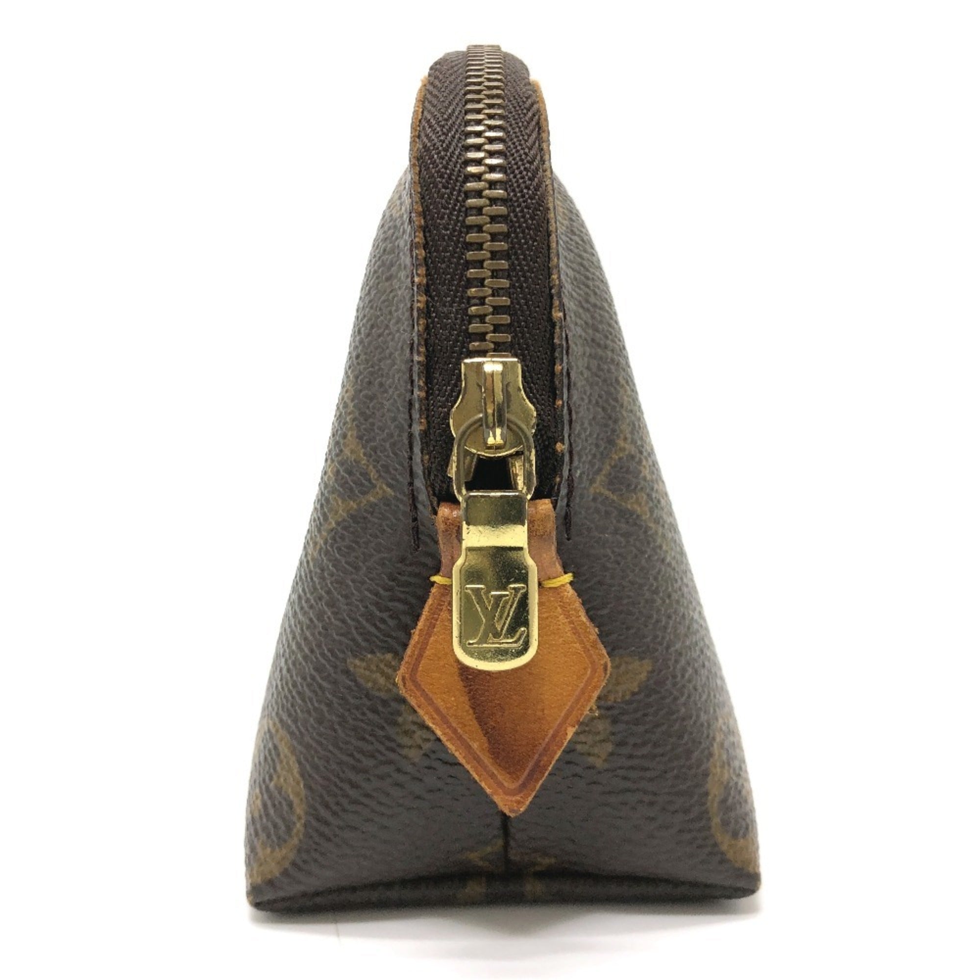 Louis Vuitton Brown Monogram Canvas Pouch (Pre-Owned)