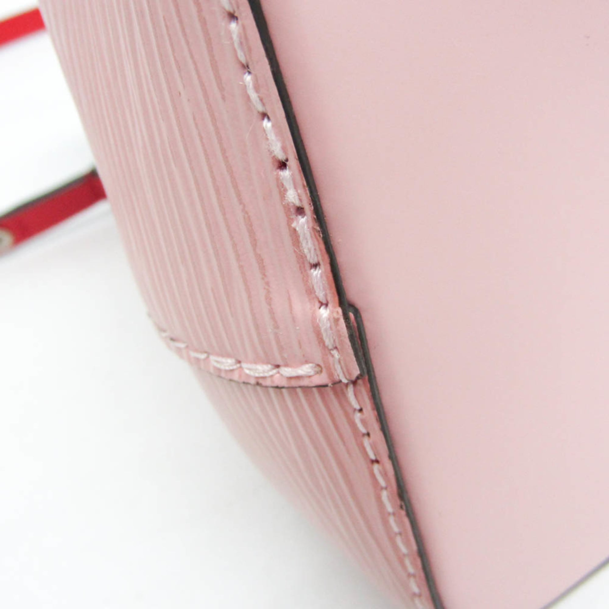 Louis Vuitton Neonoe Handbag Epi Leather Rose_Gold Leather Shoulder Bag Bag (Pre-Owned)